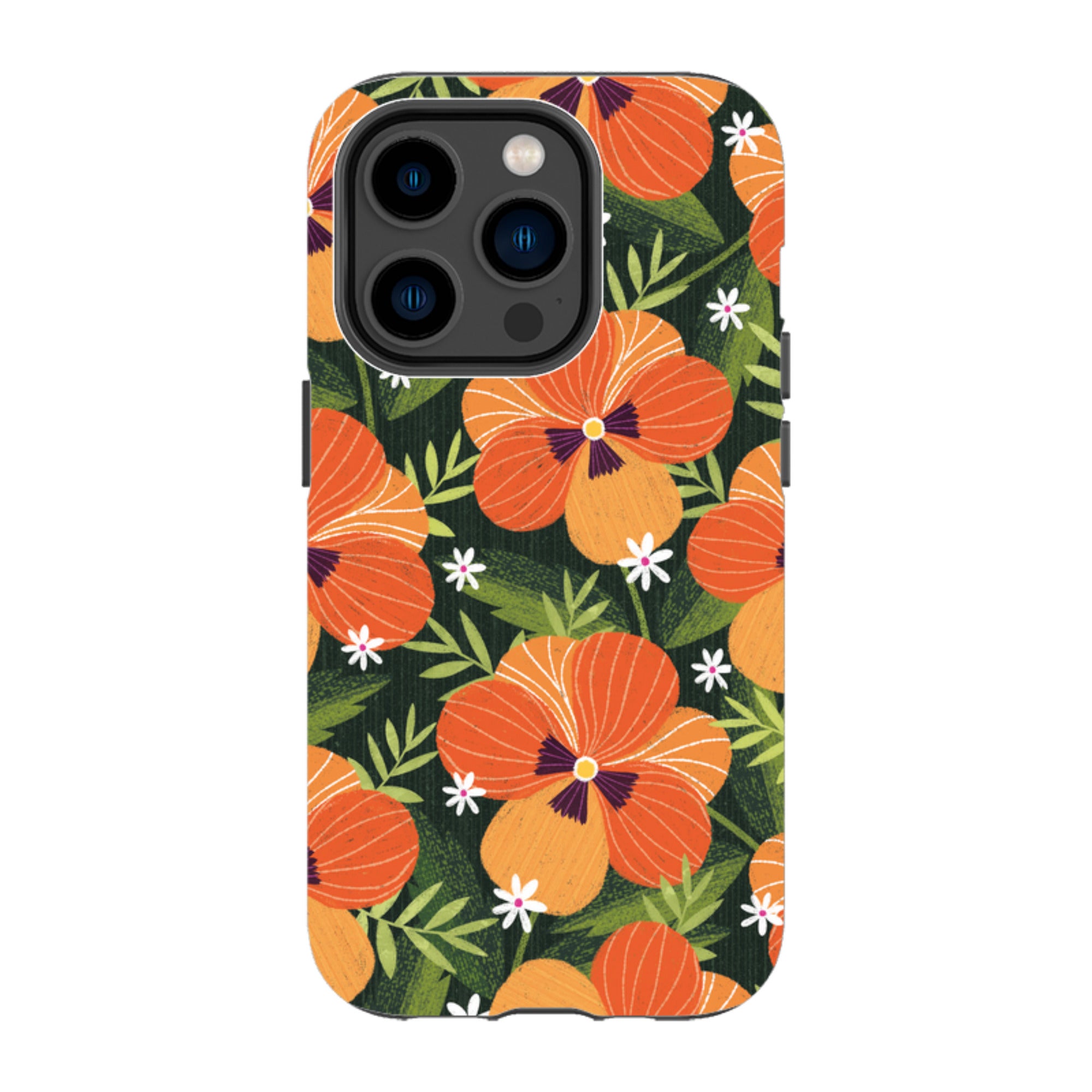 iPhone Tough Case - Pensees II By Ali Brookes
