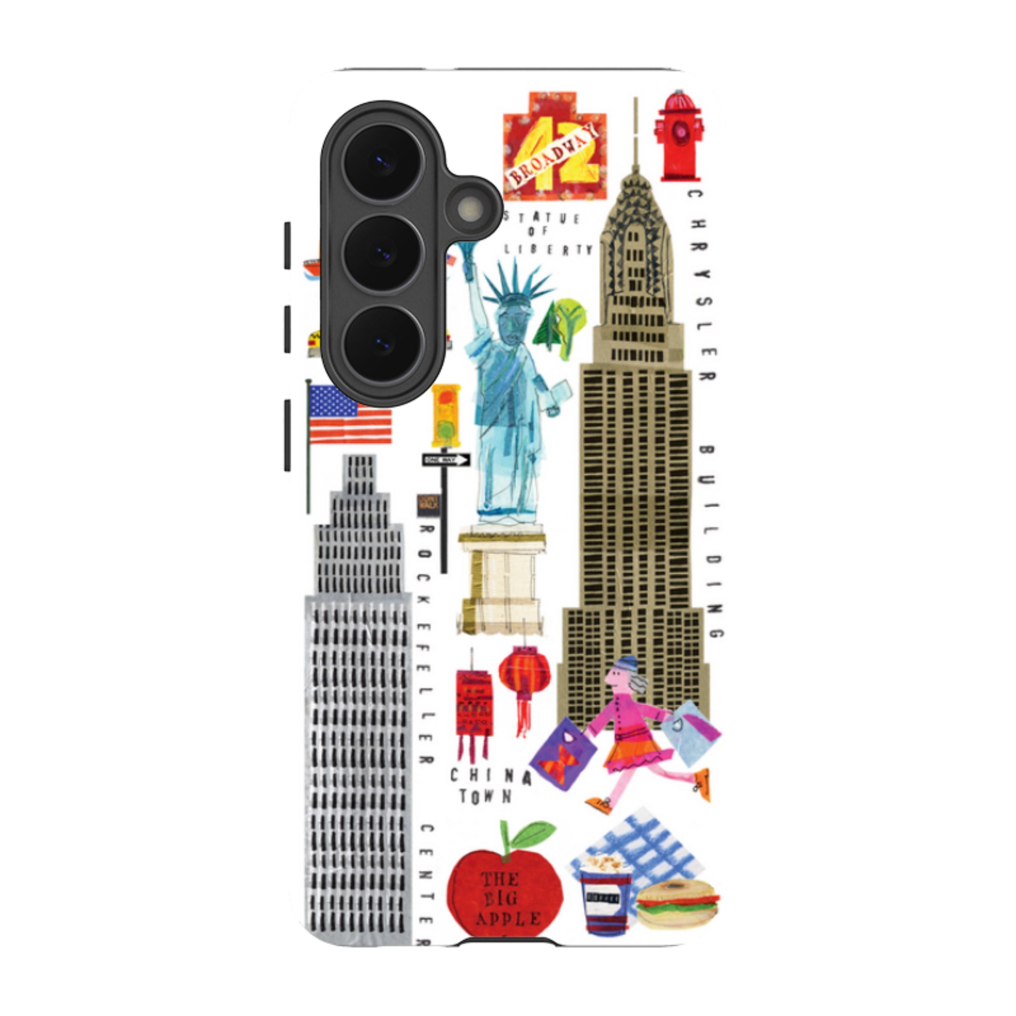 Samsung Tough Case - New York Icons By Tracey English