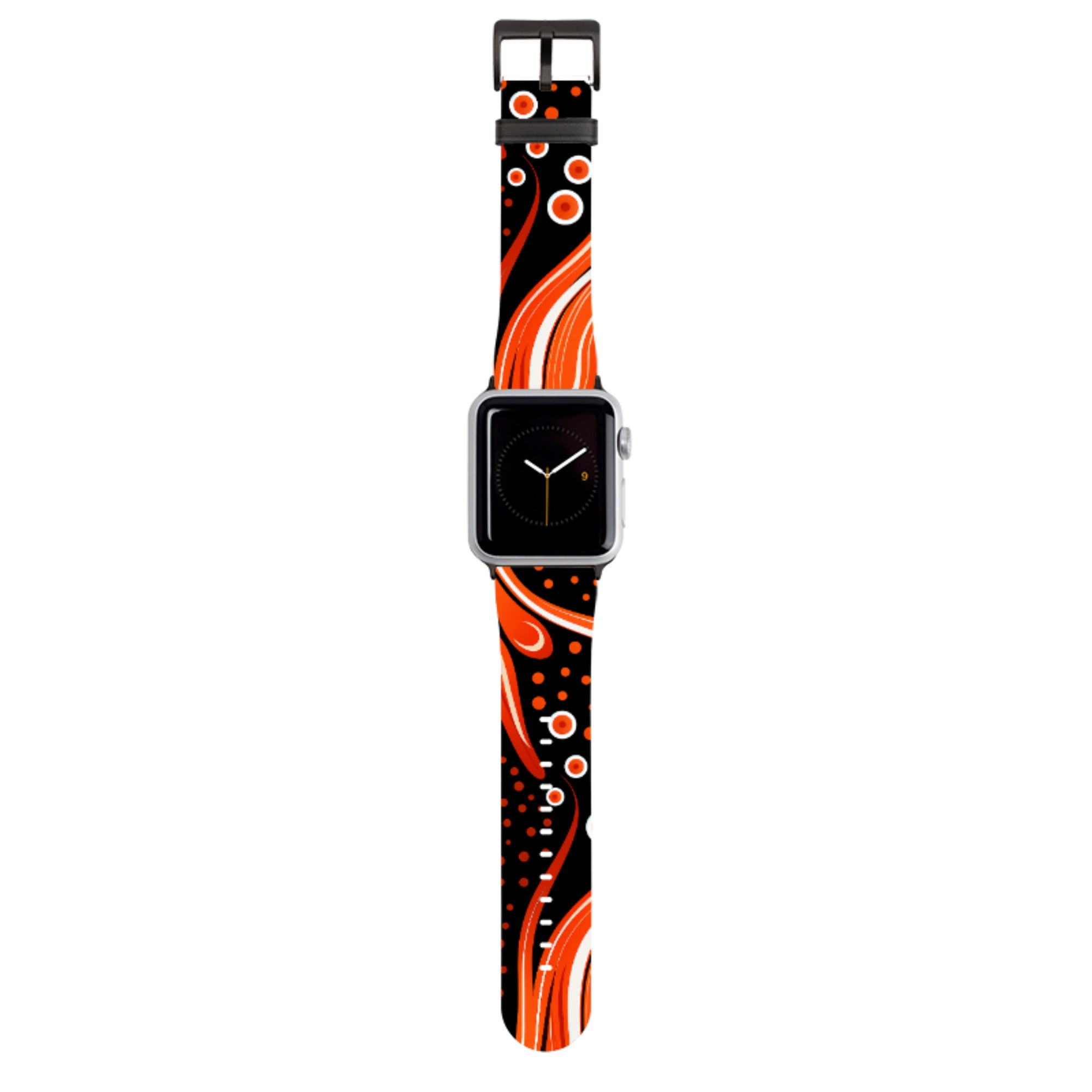 Red Wave Stars Apple Watch Strap