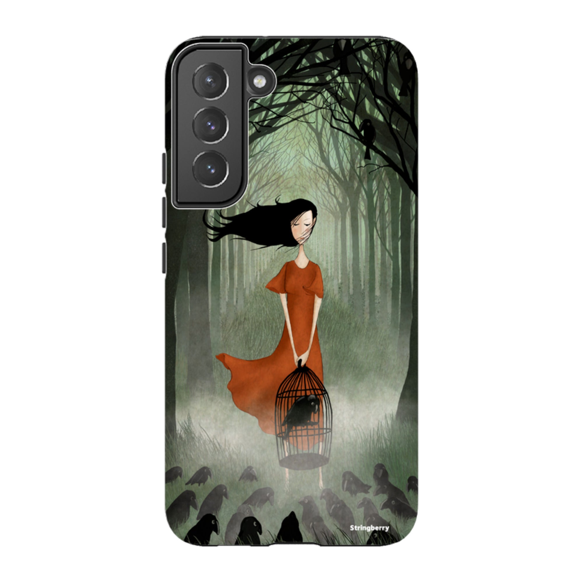 Samsung Tough Case - The Raven Girl By Maja Lindberg