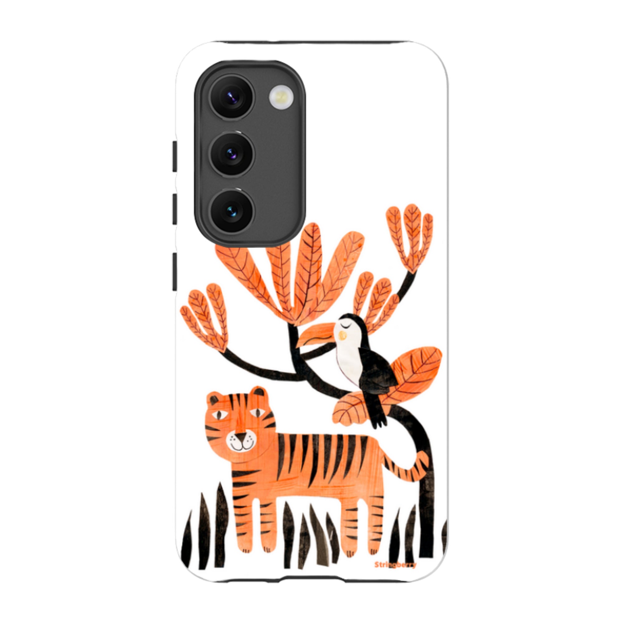 Samsung Tough Case - Tiger And Toucan By Tracey English