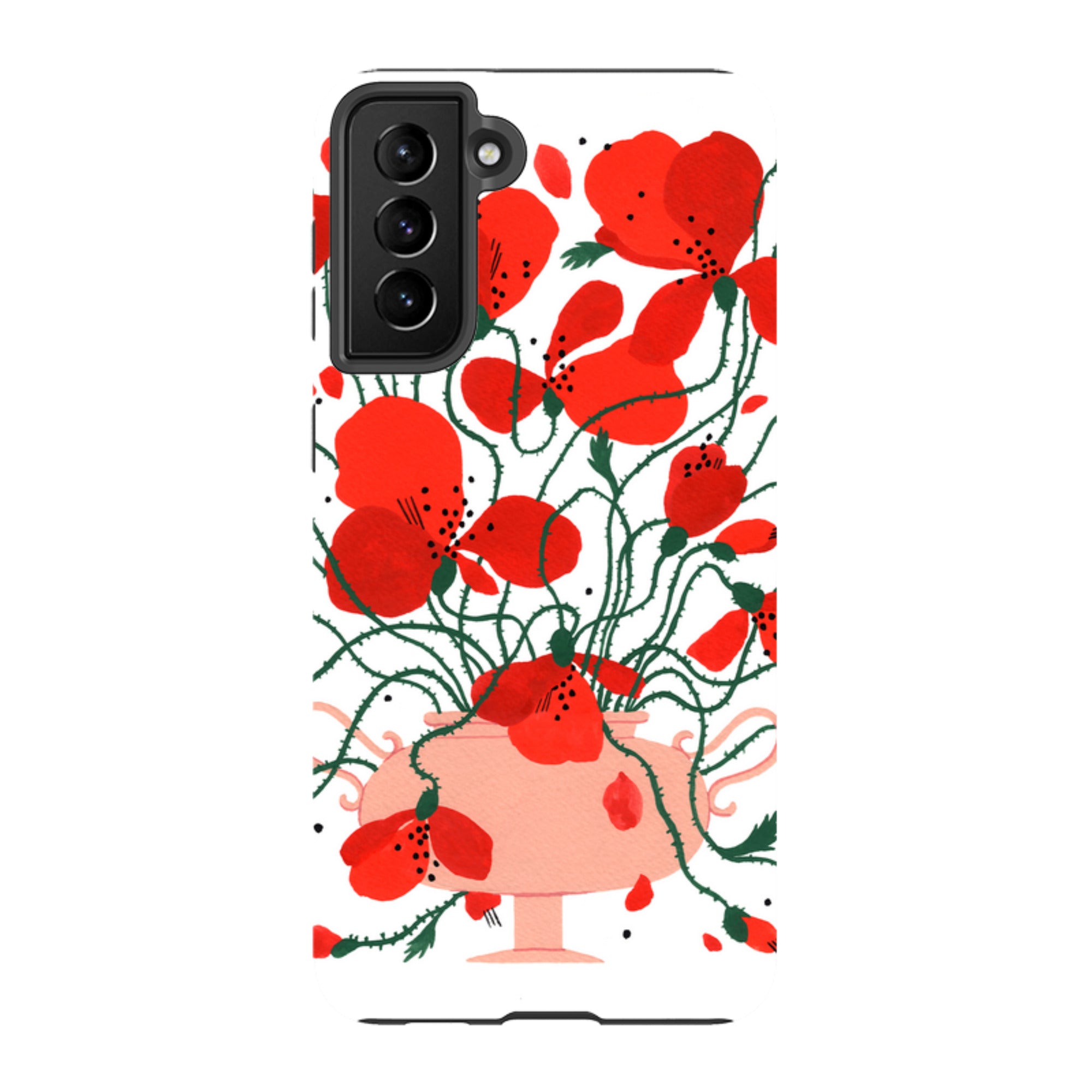 Samsung Tough Case - Poppies By Madalina Andronic
