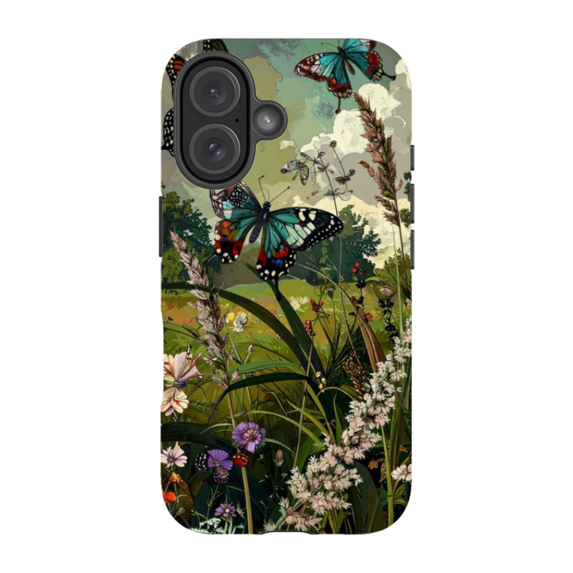iPhone MagSafe Tough Case - Green Vyne Tall Grass