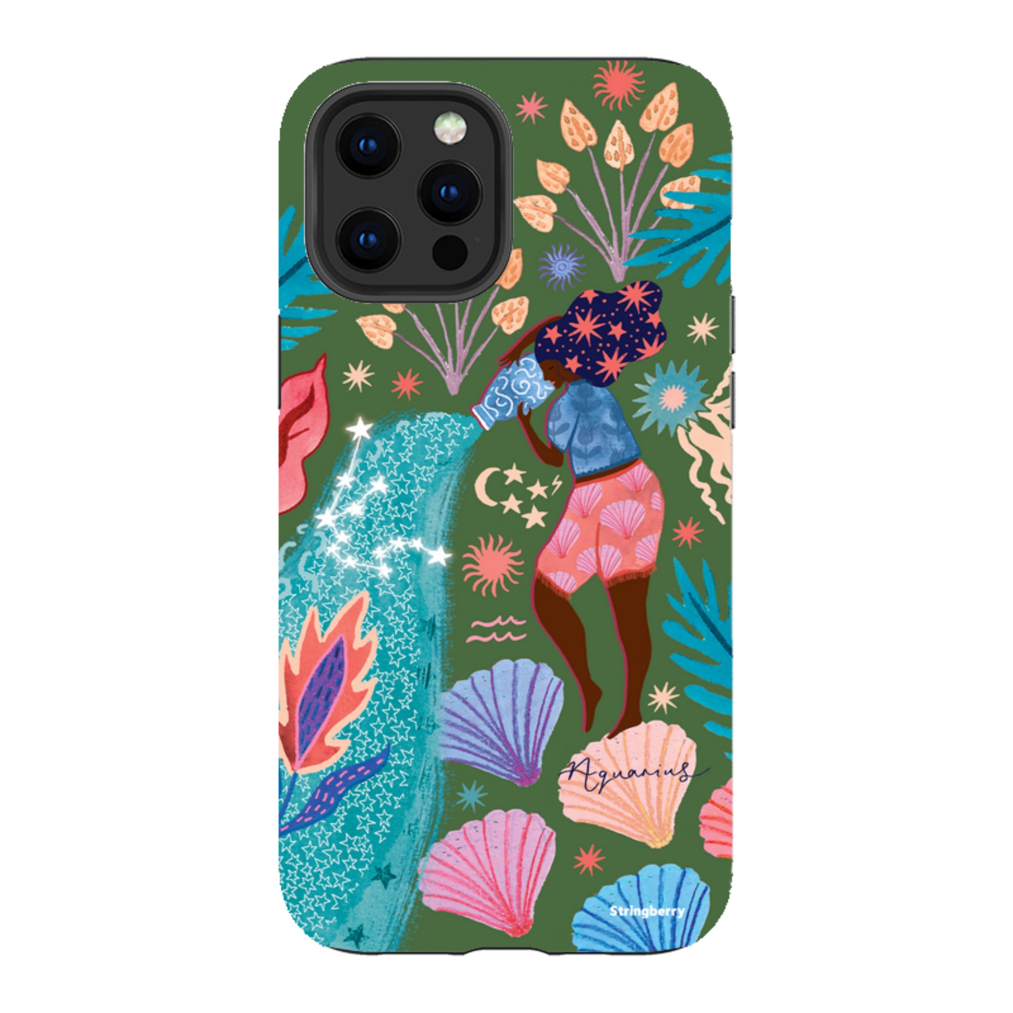 iPhone Tough Case - Aquarius By Emma Frances Grant