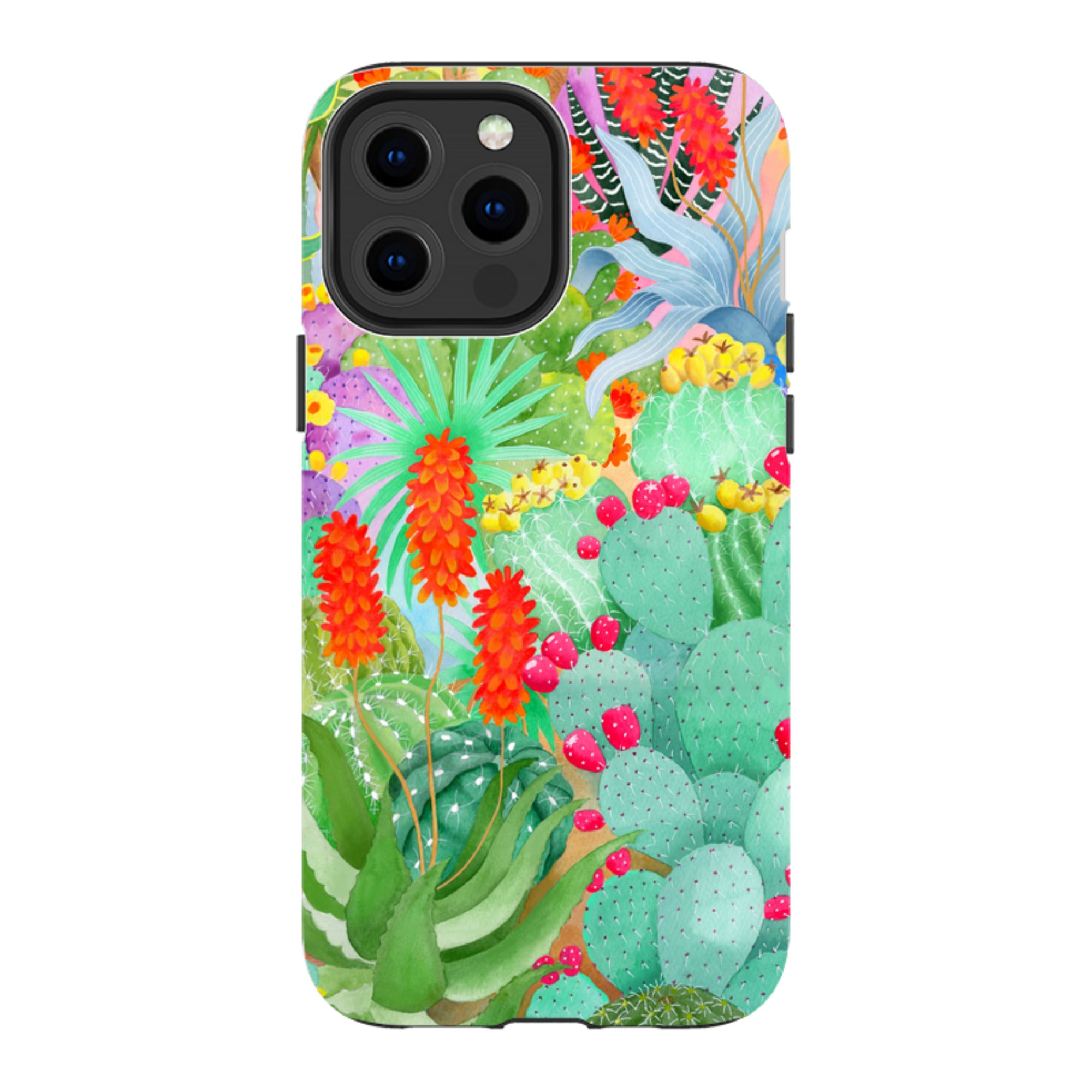 iPhone Tough Case - Cactus By Bex Parkin