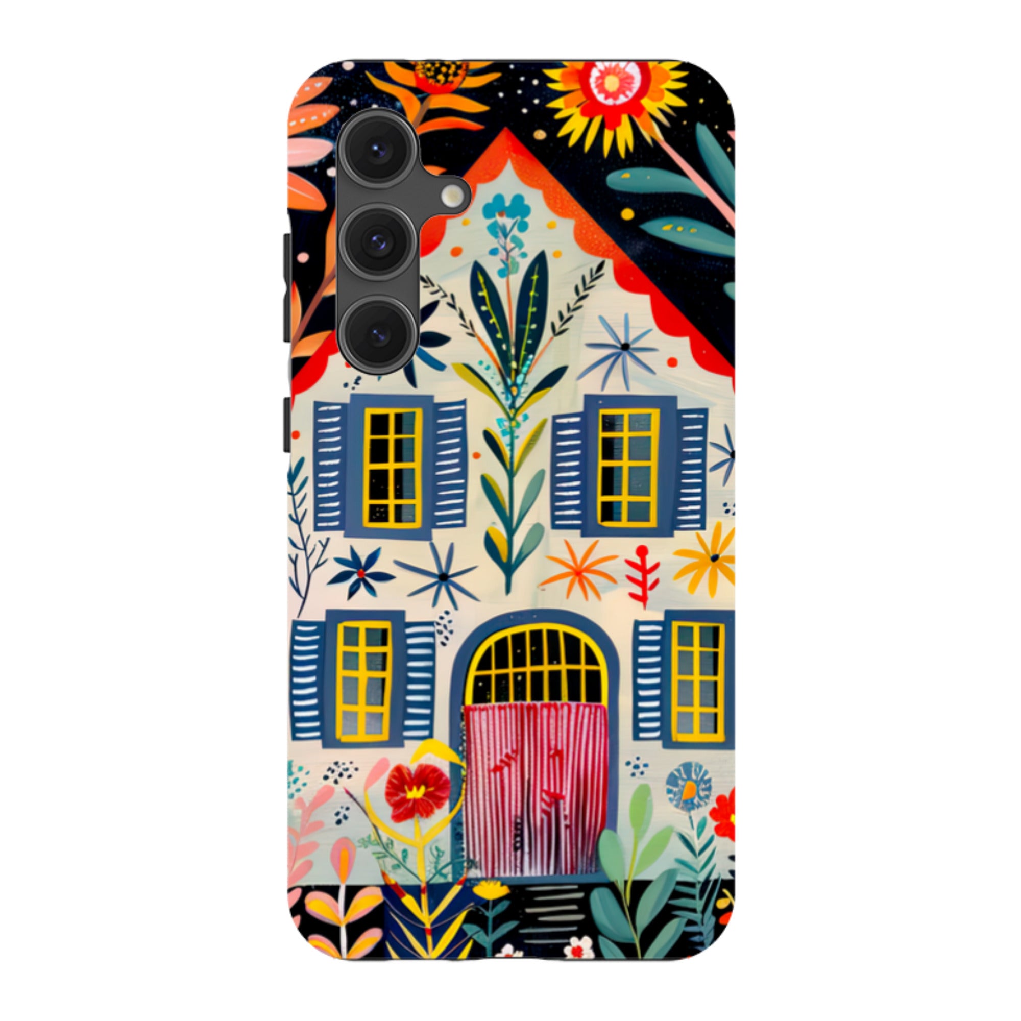 Samsung Tough Case - Folk Art House X