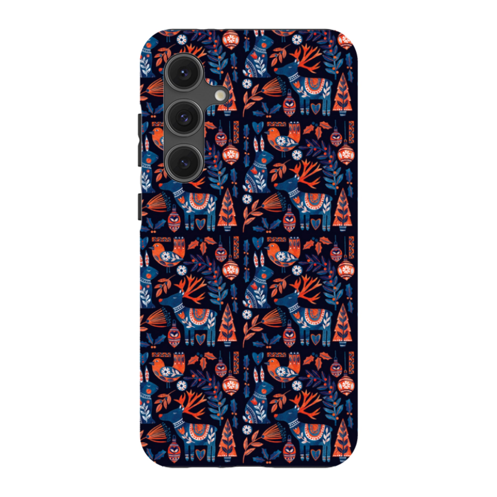 Samsung Tough Case - Scandi Animals Dark By Tracey English