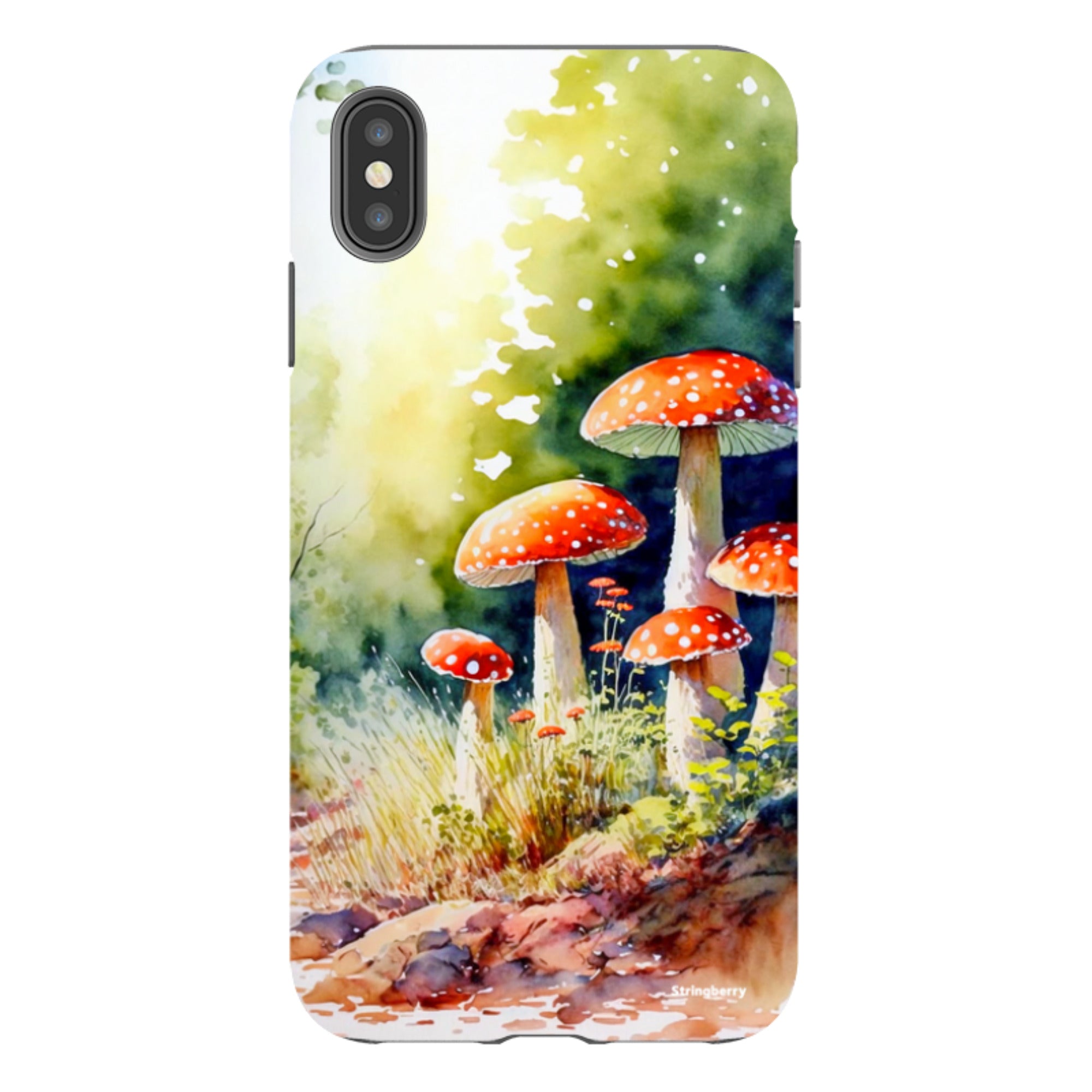 iPhone Tough Case - Mushroom Colour IV