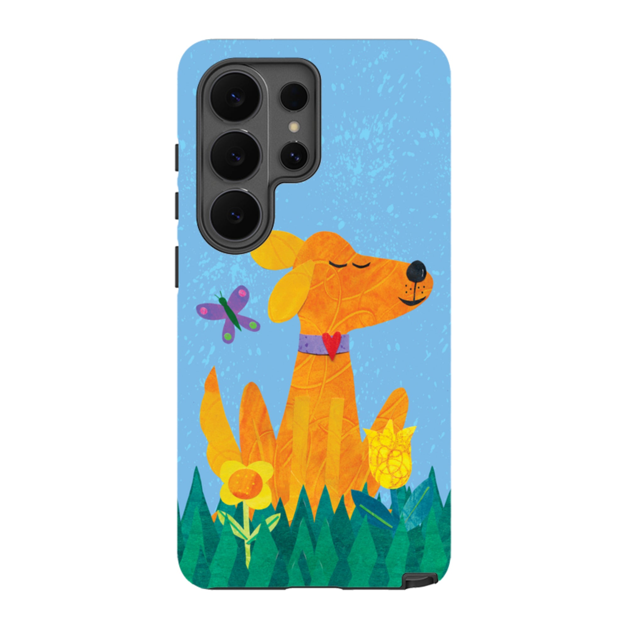 Samsung Tough Case - Pup In The Grass By Tracey English