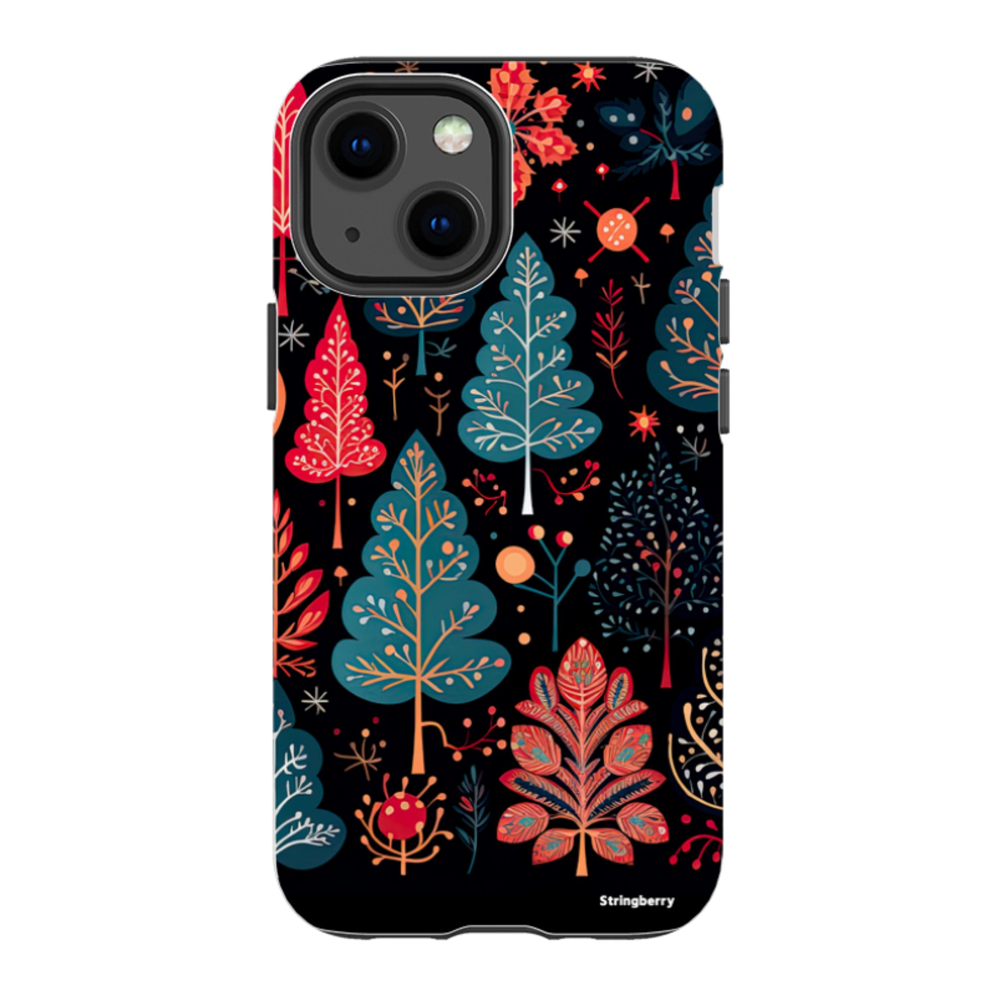 iPhone Tough Case - Dark Winter Forest