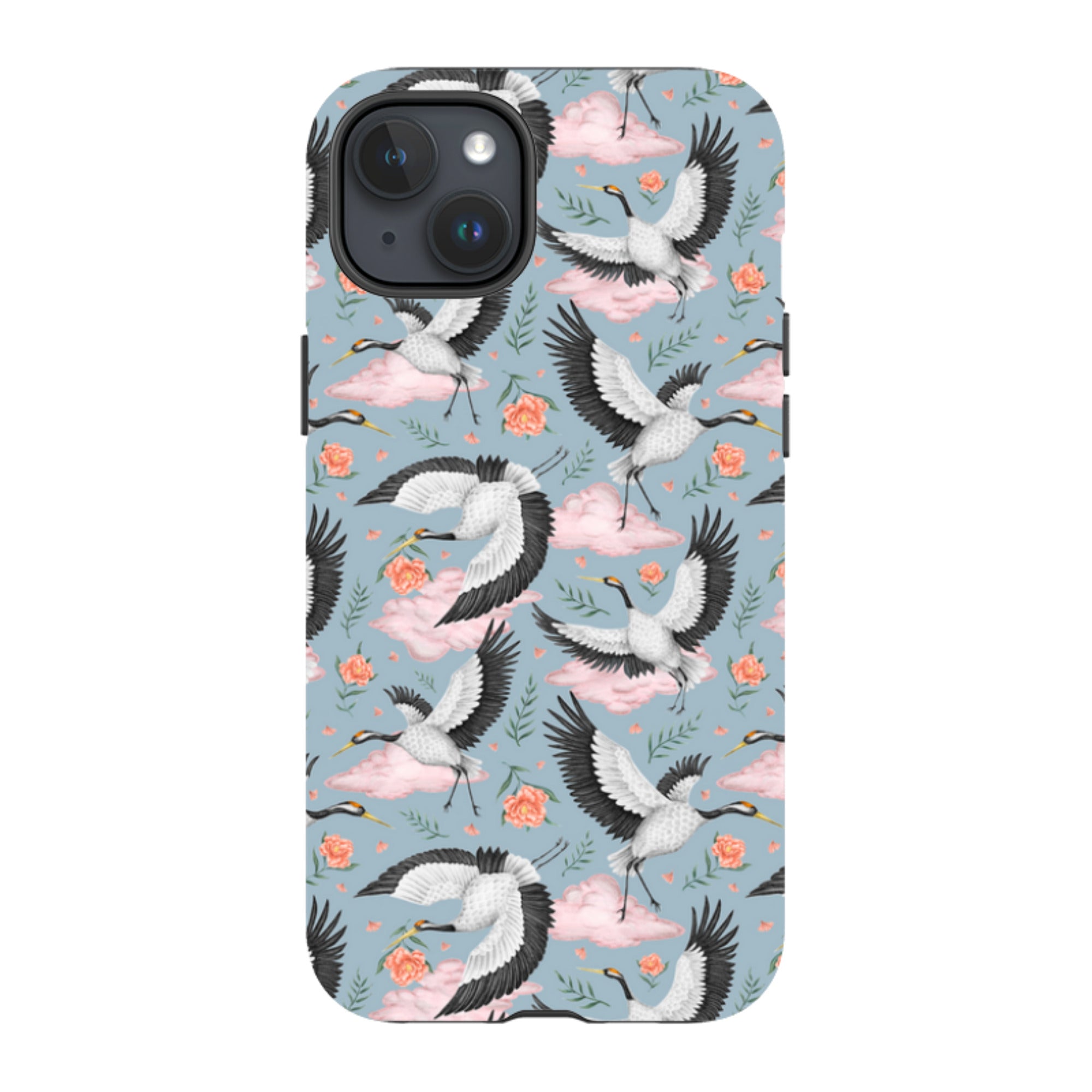 iPhone Tough Case - Flight Of The Cranes By Catherine Rowe