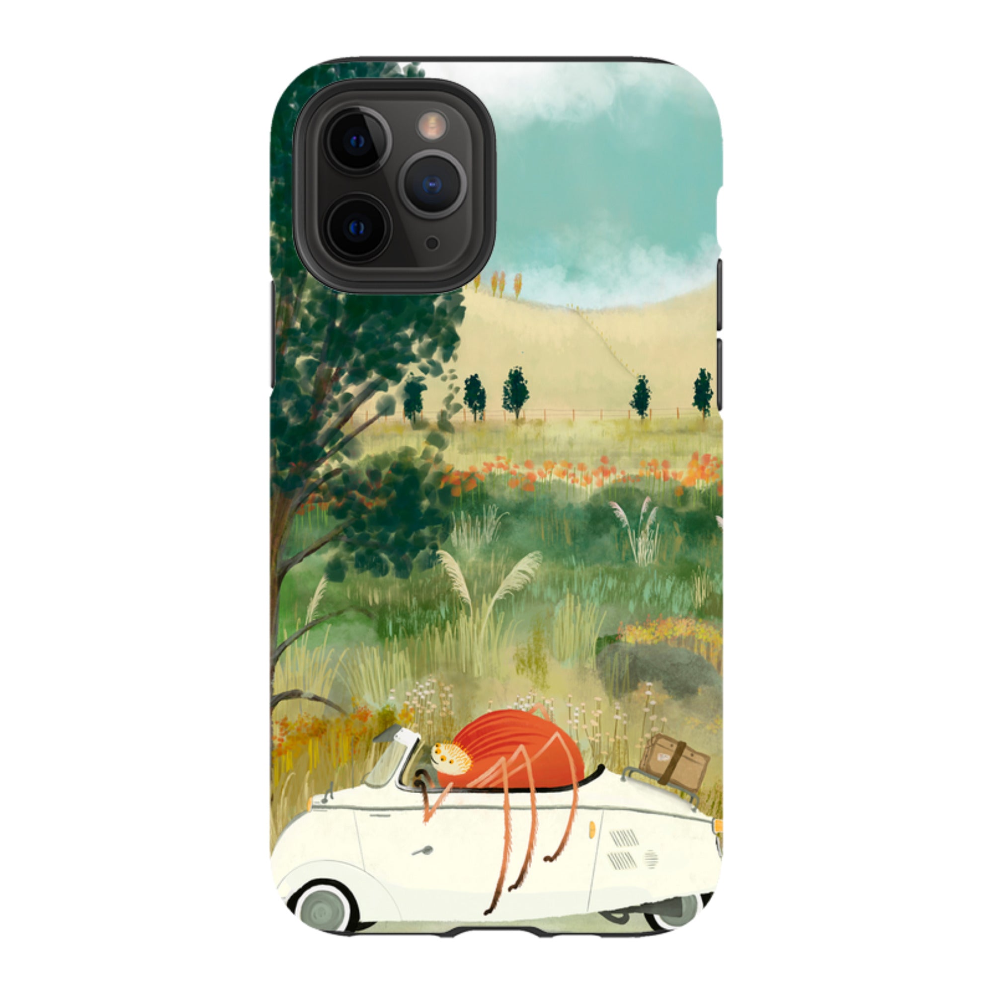 iPhone Tough Case - Happy Travels By Katherine Quinn