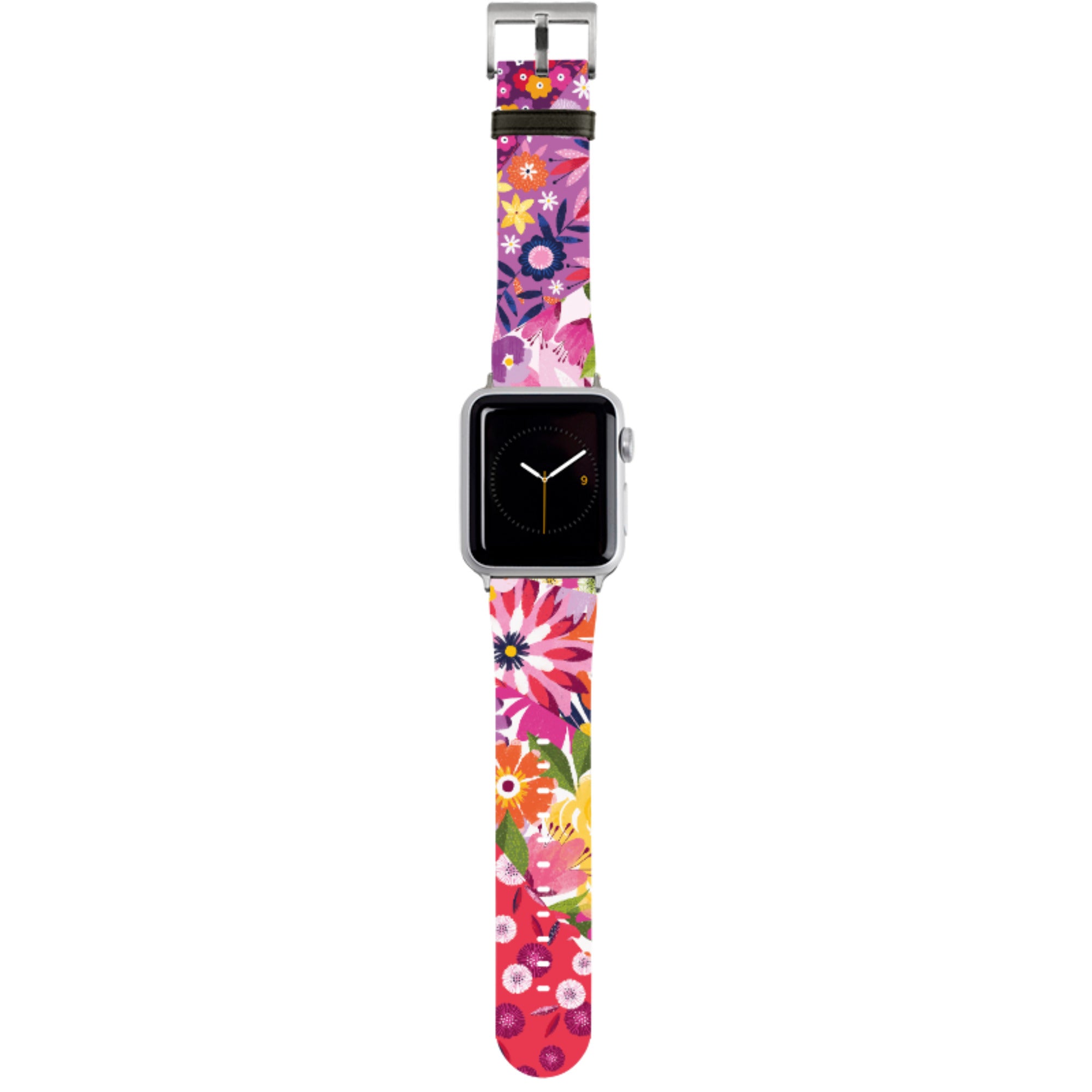 Floral Sunshine Apple Watch Strap By Ali Brookes