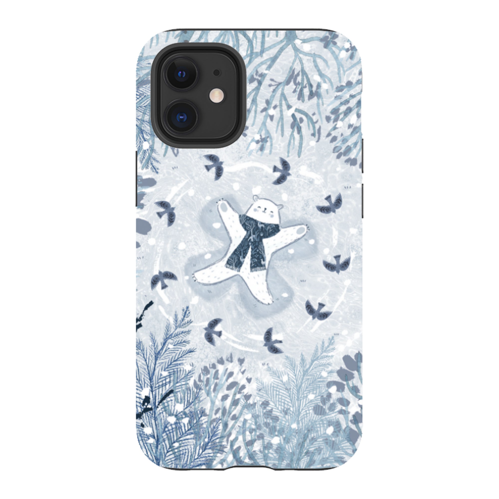 iPhone Tough Case - Snow Angel By Emma Frances Grant