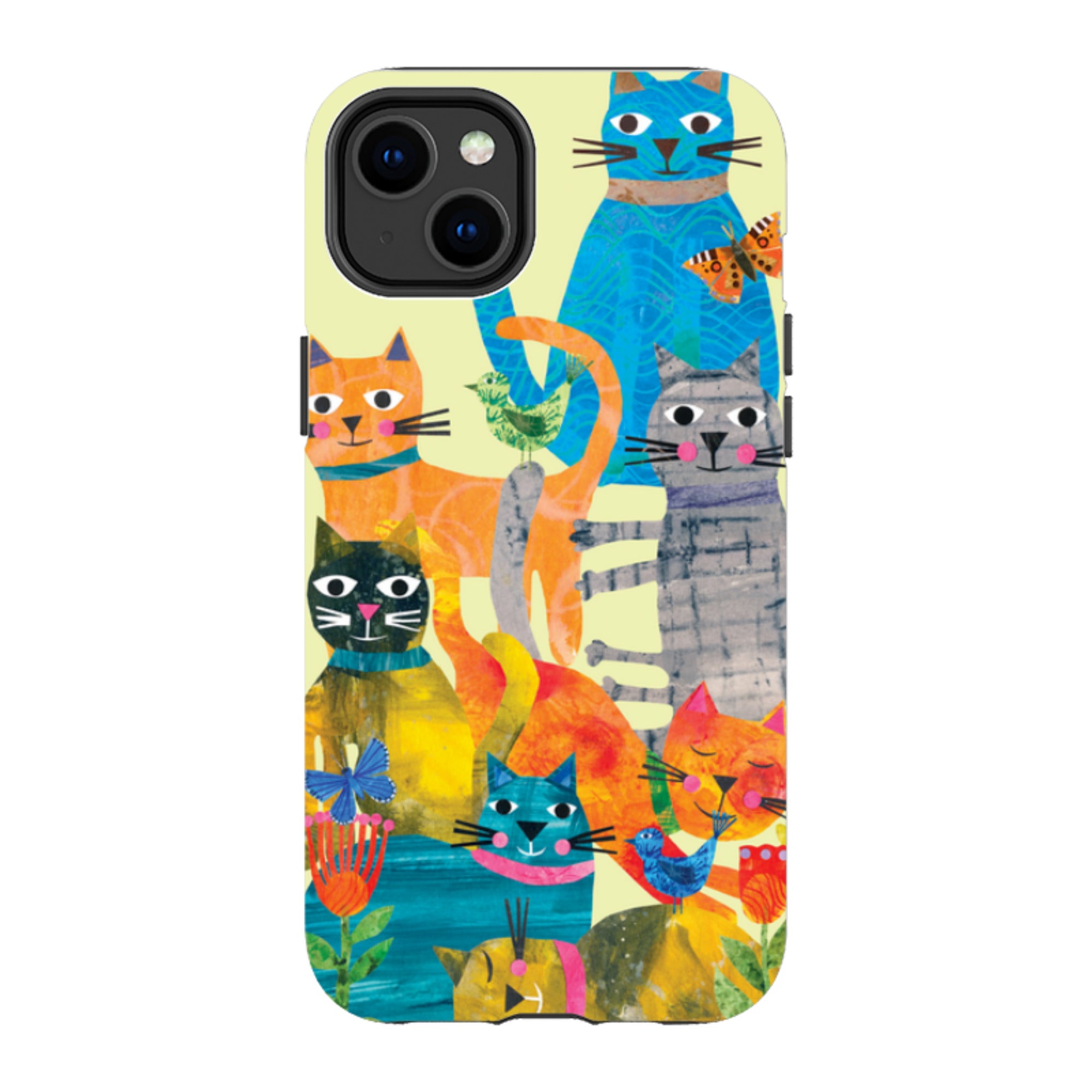 iPhone MagSafe Tough Case - Cat Party By Tracey English