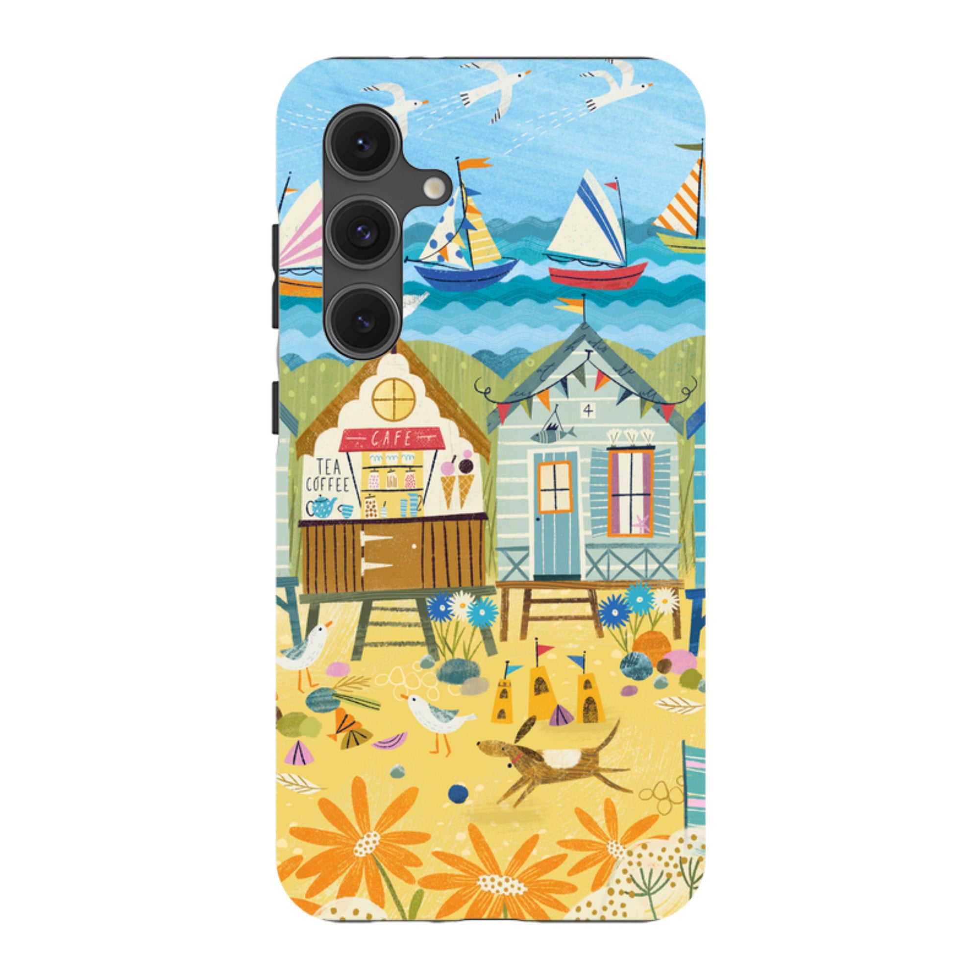 Samsung Tough  Case - Beachy Days 2 By Ali Brookes