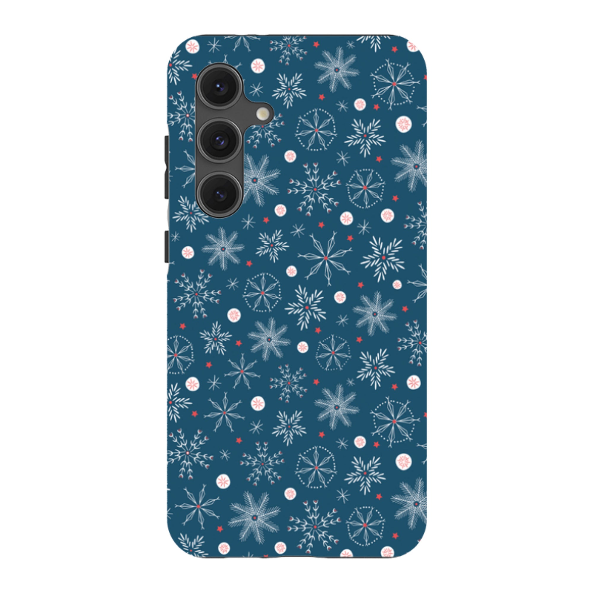 Samsung Tough Case - Christmas Snowflakes By Ali Brookes
