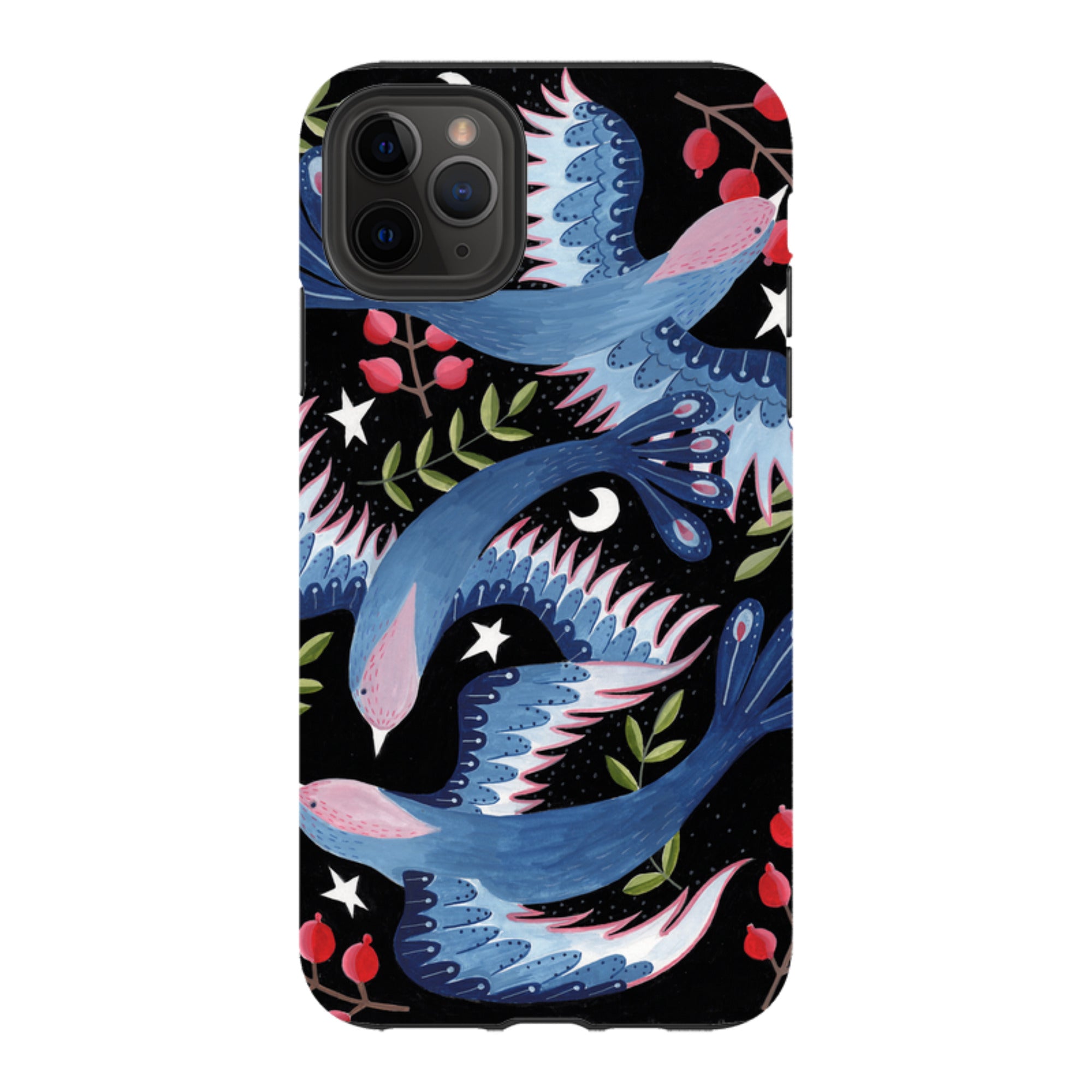 iPhone Tough Case - Soaring Birds By Bex Parkin