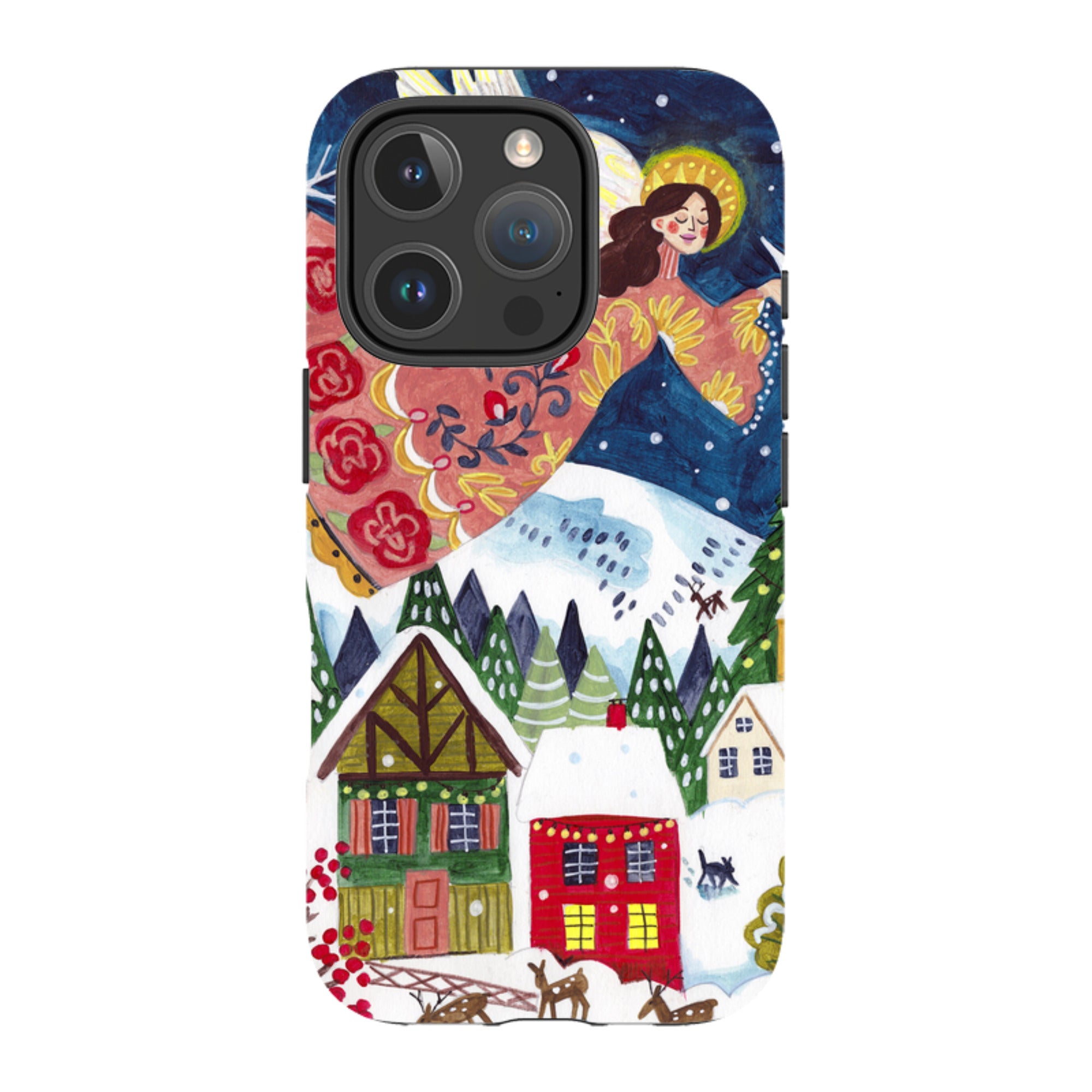 iPhone Tough Case - Angel By Caroline Bonne Muller