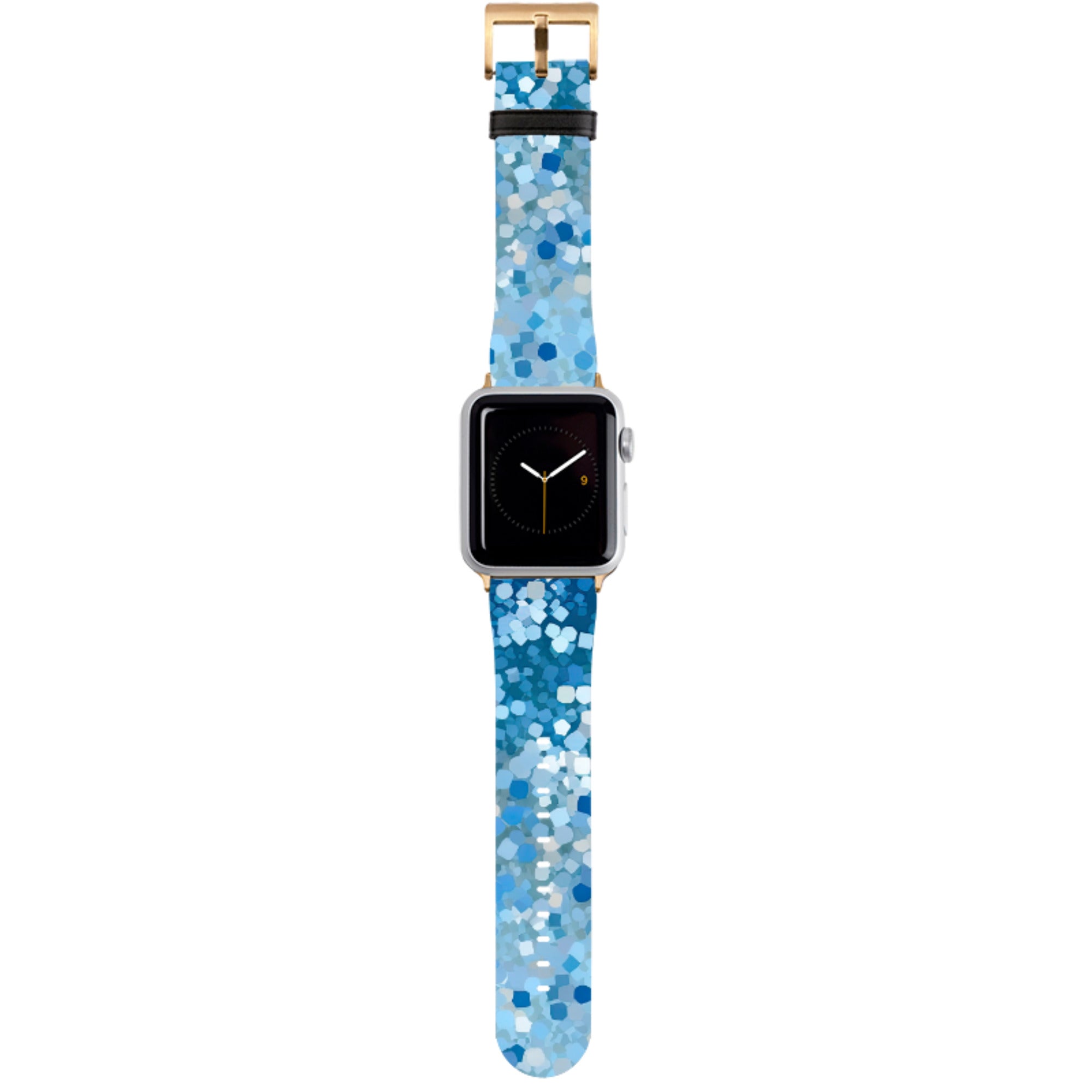 Blue Glitter II Apple Watch Strap