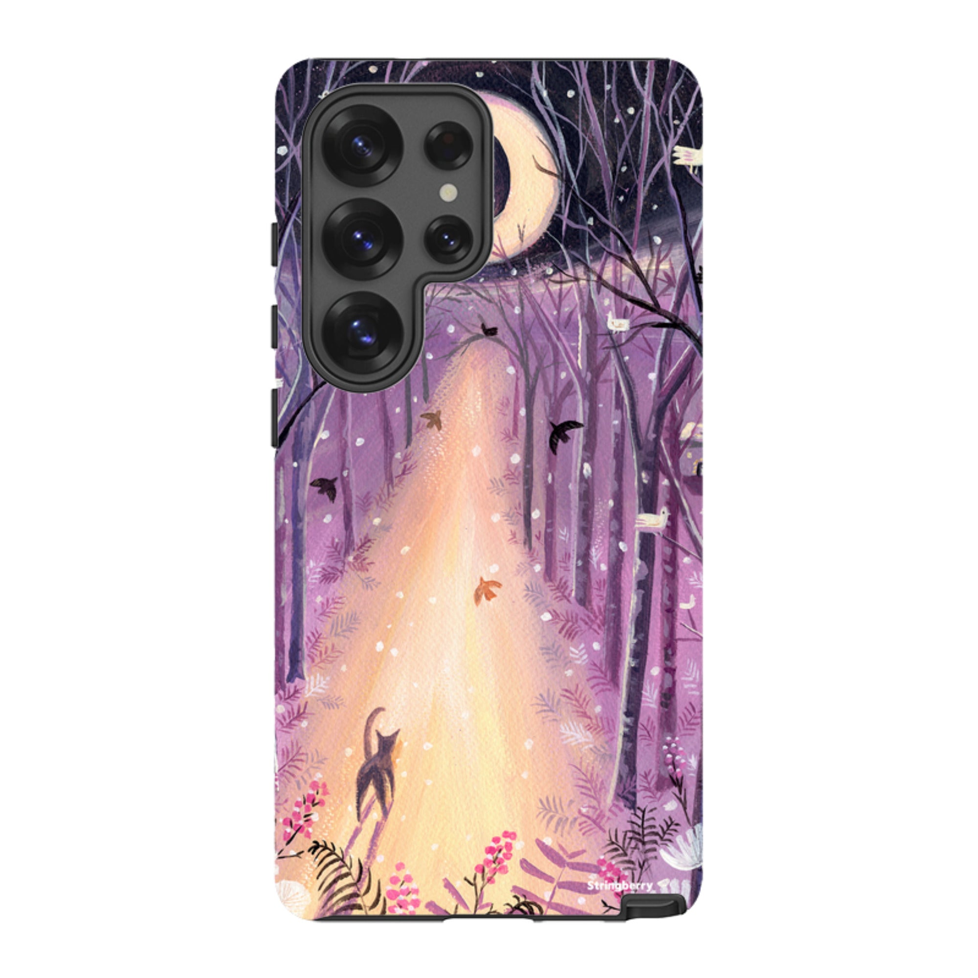 Samsung Tough Case - Forest Cat By Mary Stubberfield