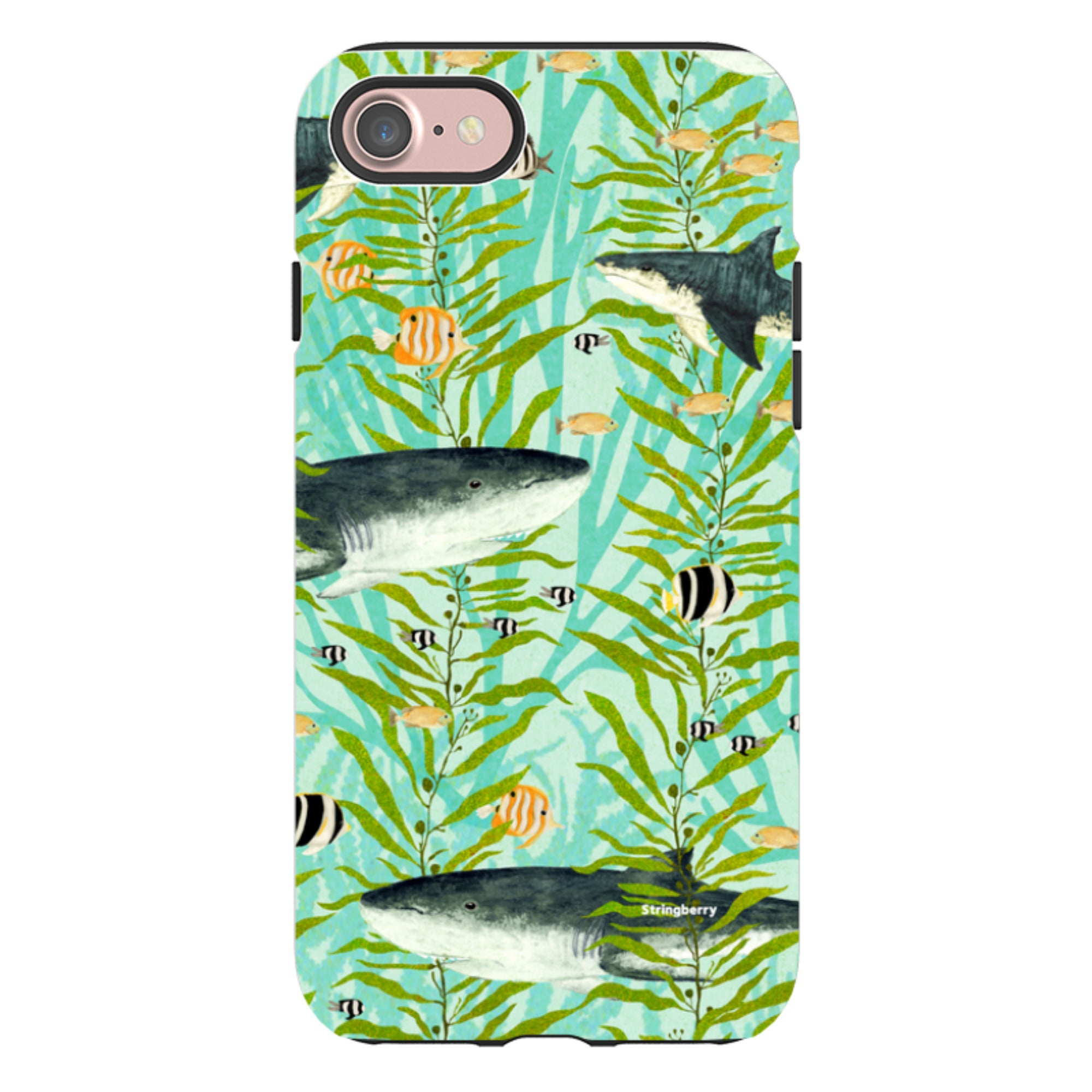 iPhone Tough Case - Shark Reef By Katherine Quinn