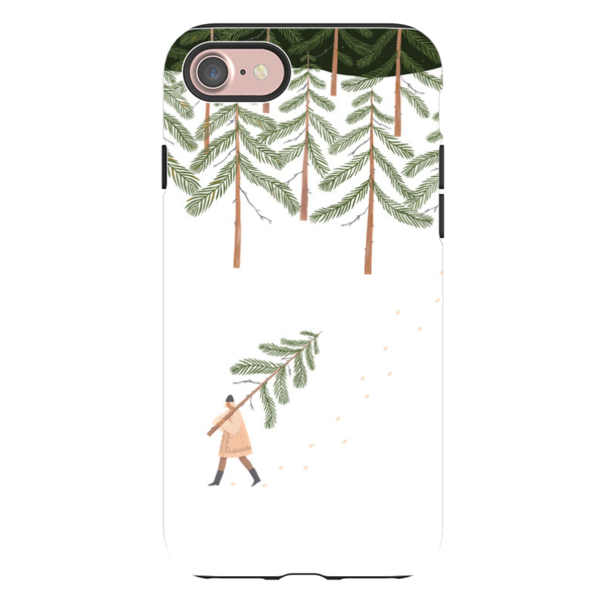 iPhone Tough Case - Coming Home For Christmas By Madalina Andronic