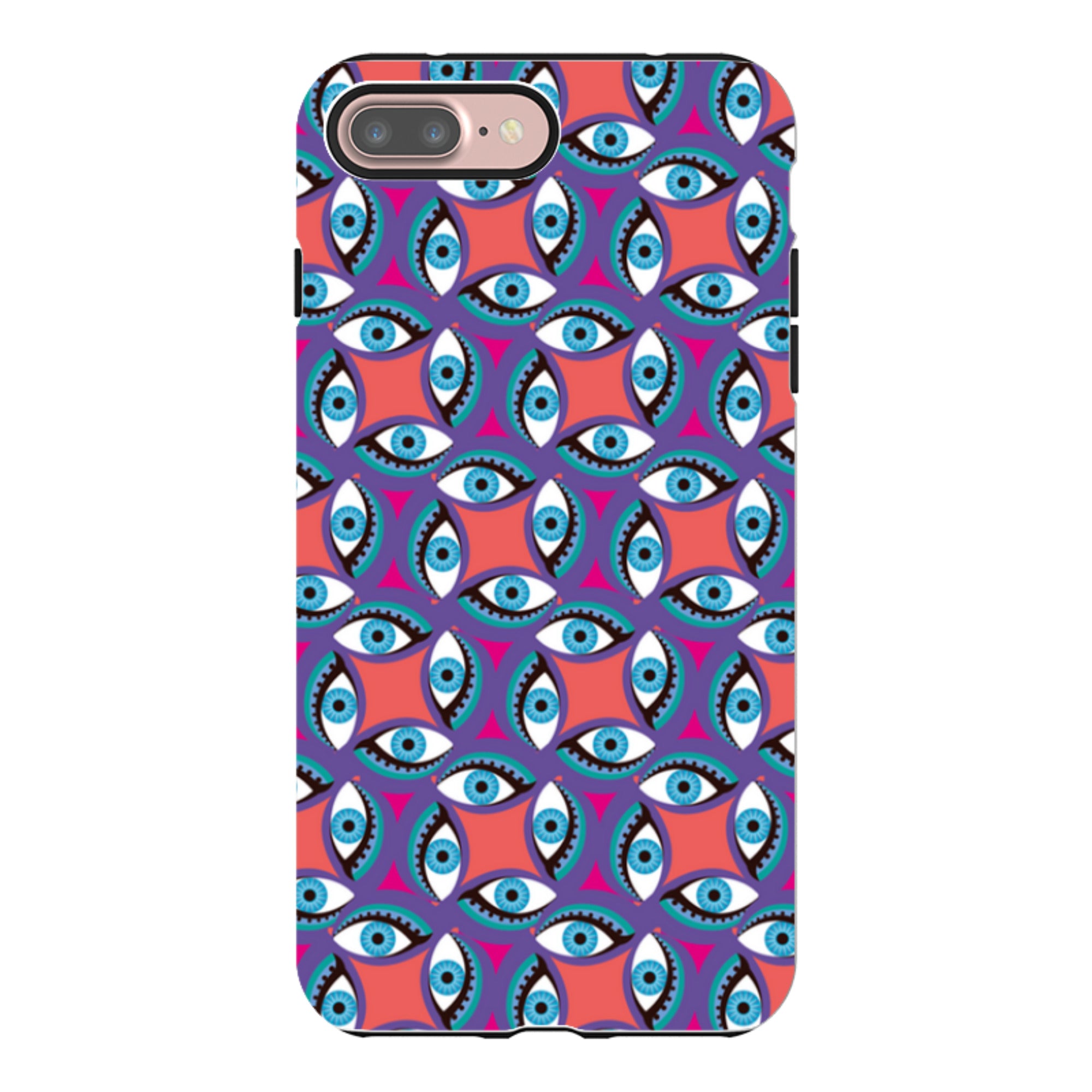 iPhone Tough Case - Eyes By Patternistas