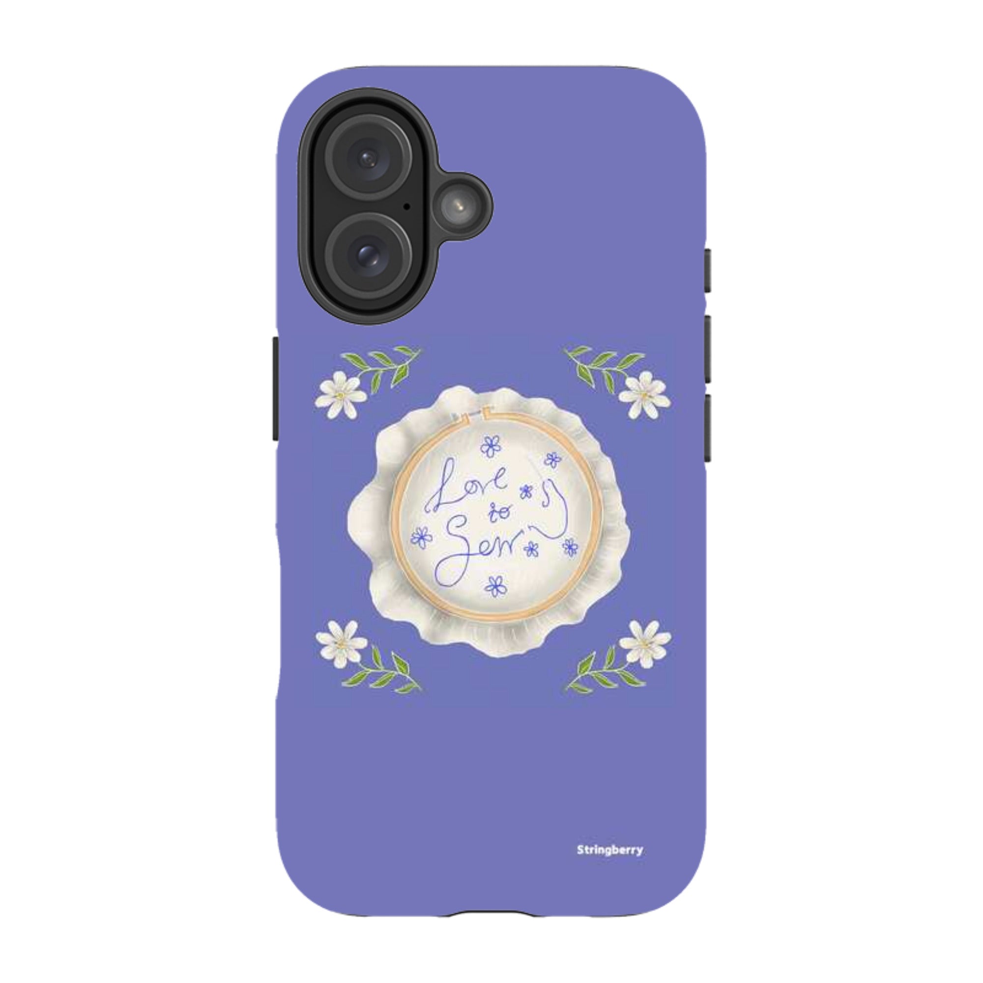 iPhone Tough Case - Love To Sew By Catherine Rowe