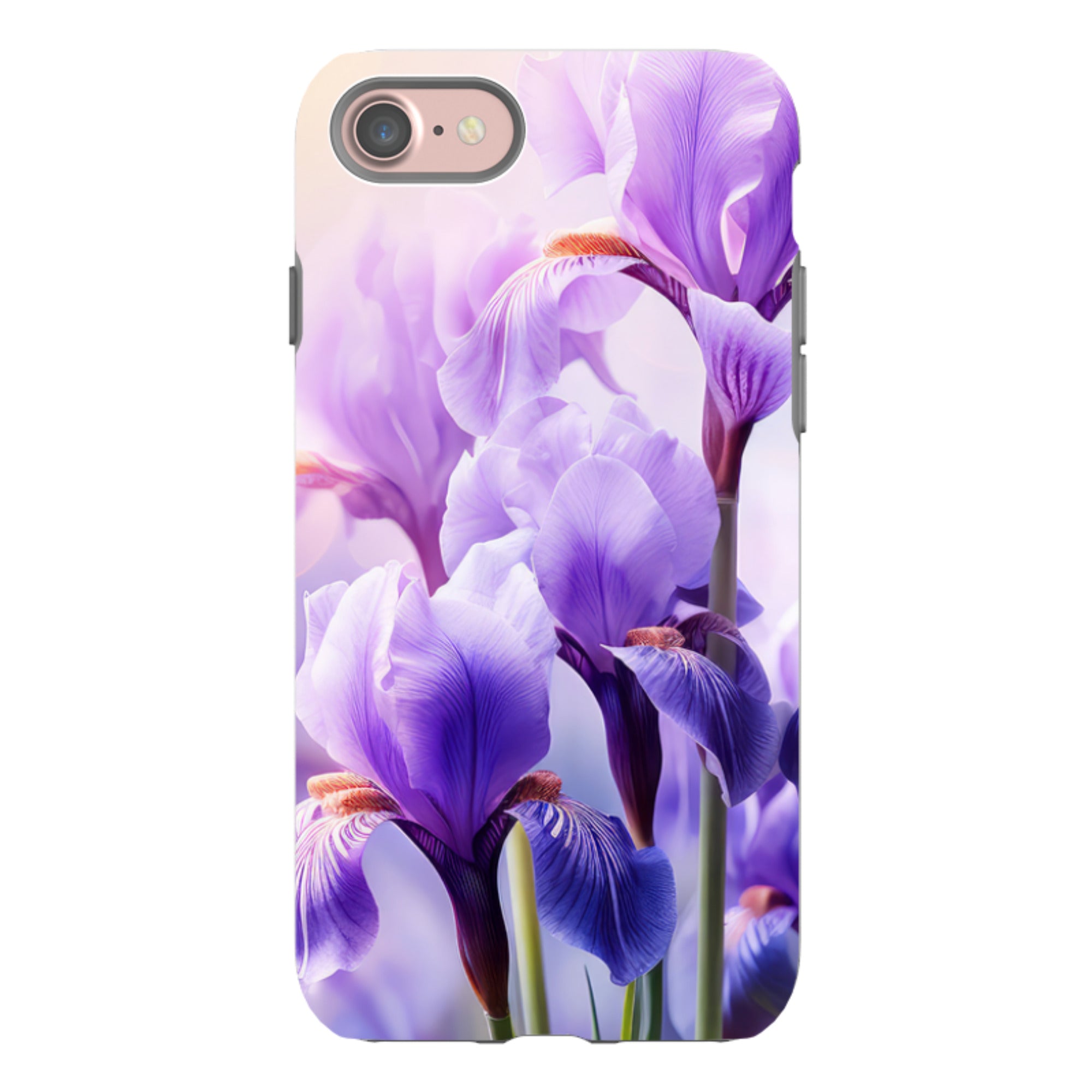 iPhone Tough Case -Mauve Floral II