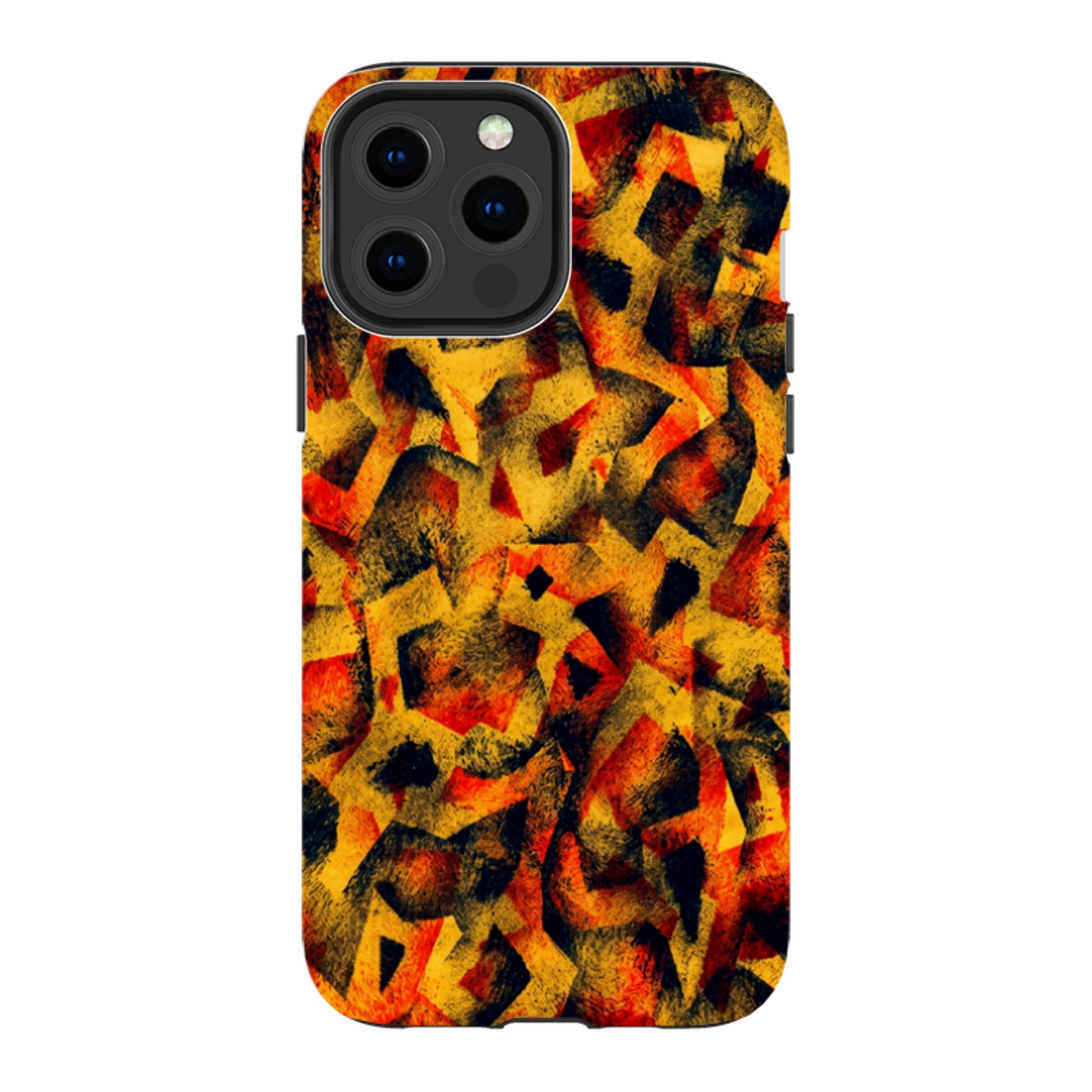 iPhone Tough Case - Abstract Cubism