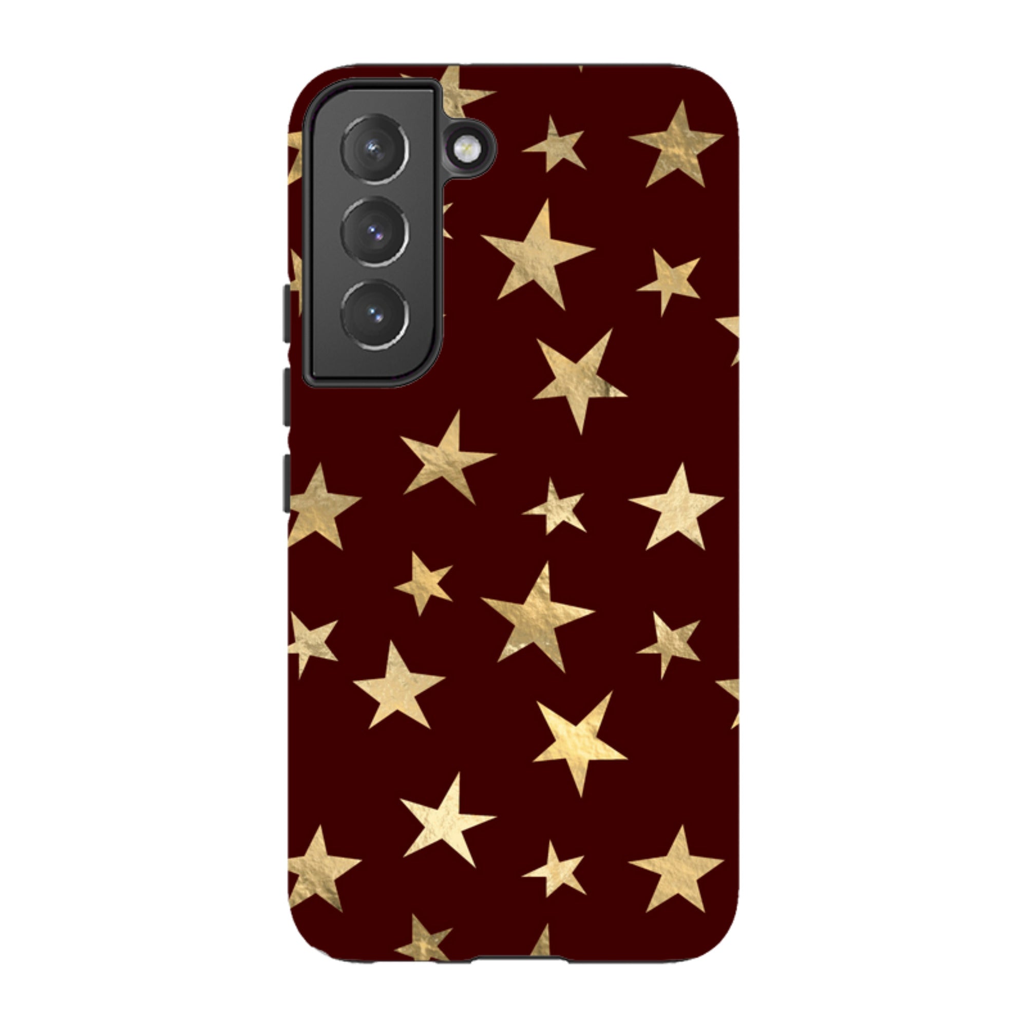 Samsung Tough Case - Brown and Gold Stars