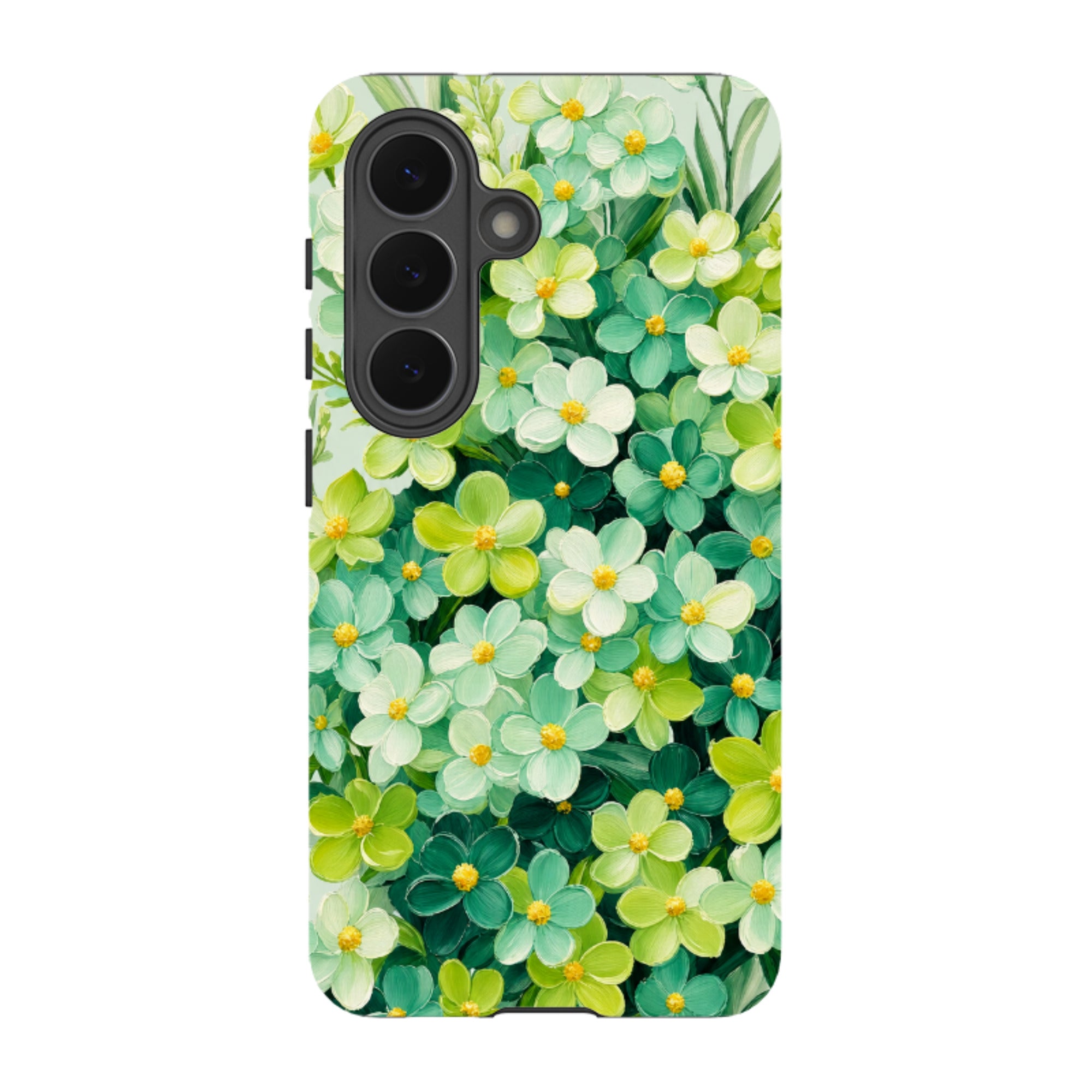 Samsung Tough Case - Sage Wildflower Floral