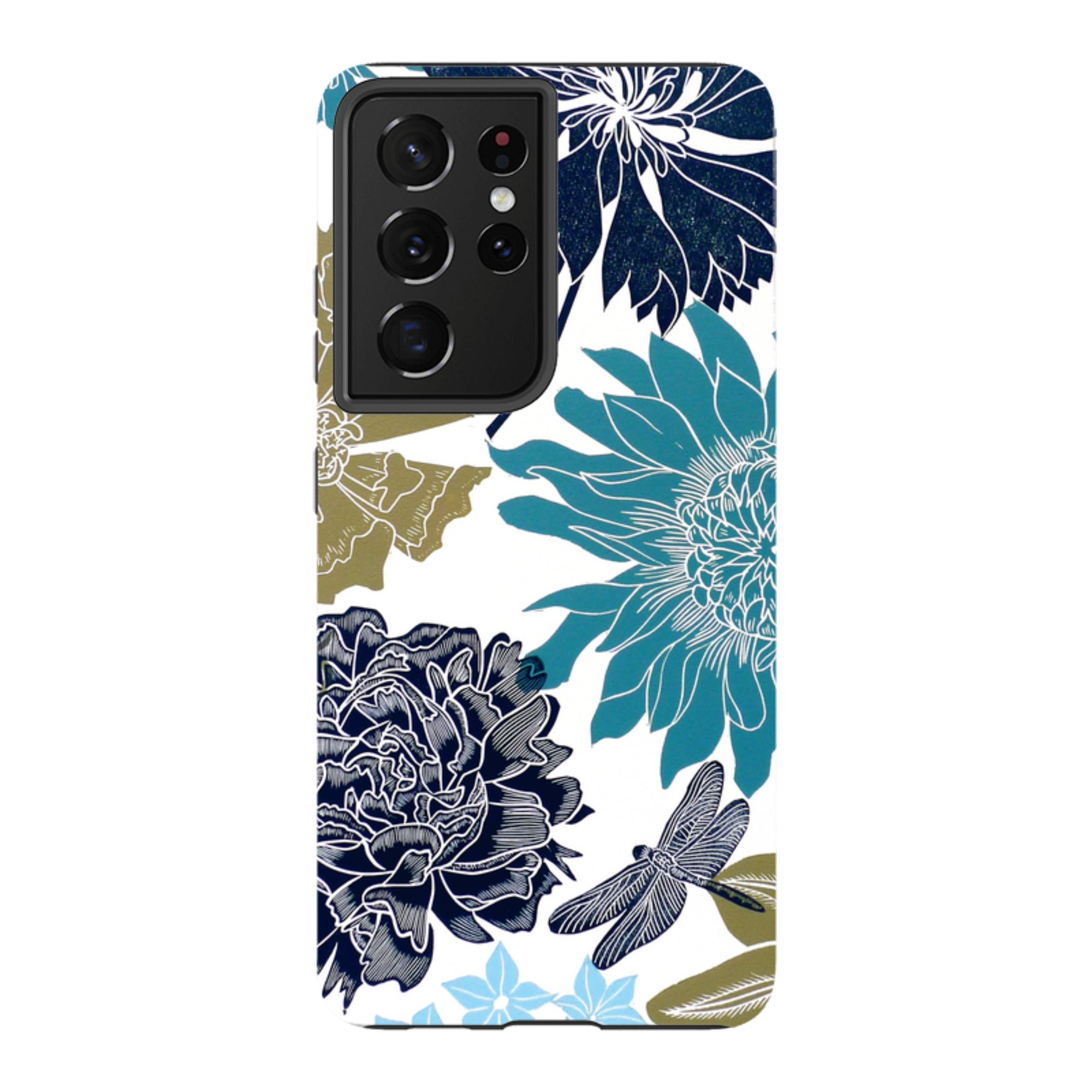 Samsung Tough Case - Cottage Garden Dragonfly By Kate Heiss