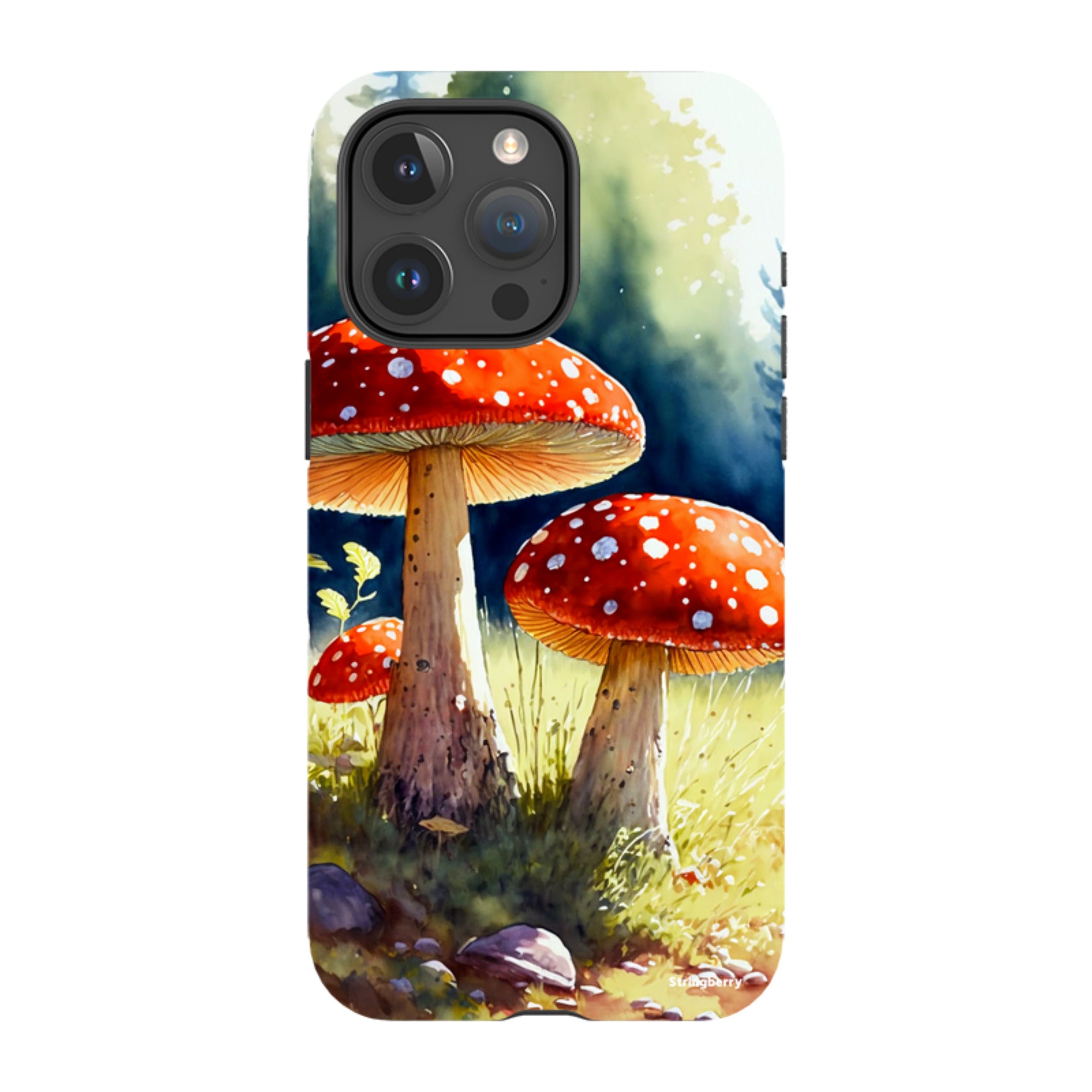 iPhone MagSafe Tough Case -  Mushroom Colour III