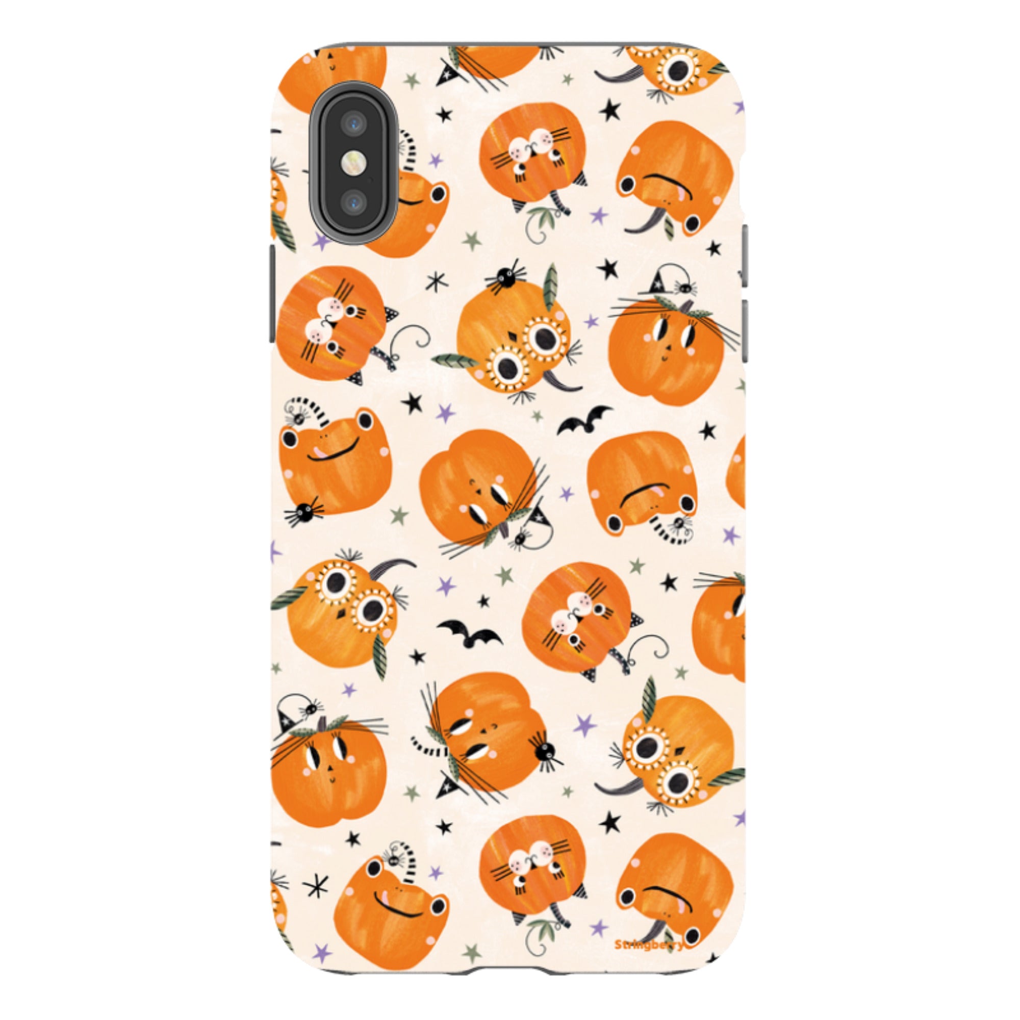 iPhone Tough Case - Halloween Pumpkin Light By Ali Brookes