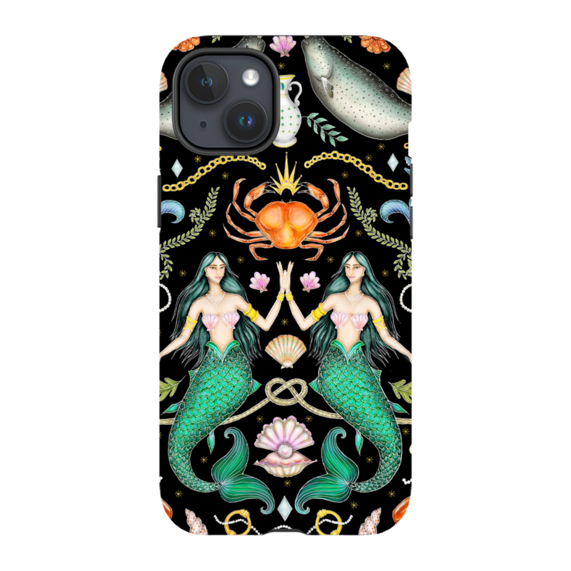 iPhone MagSafe Tough Case - Triton's Treasure By Catherine Rowe