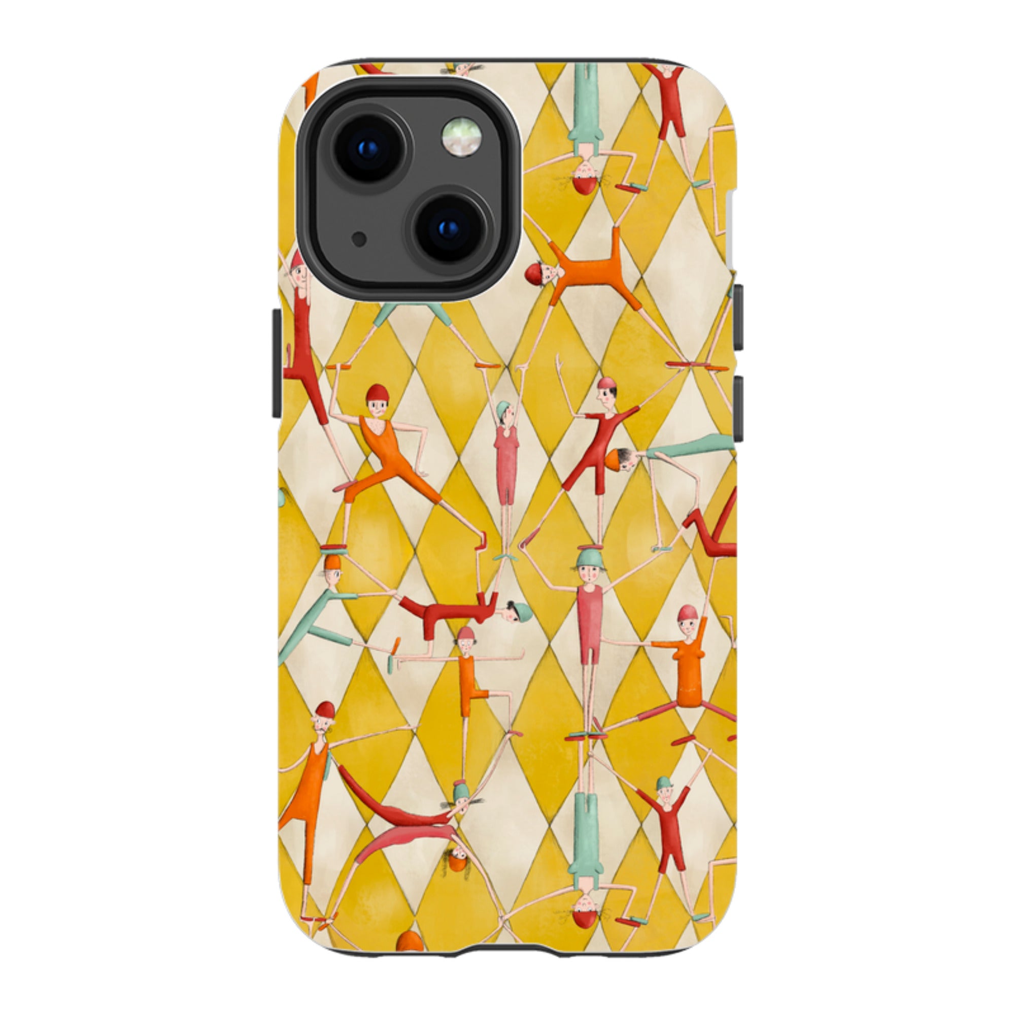 iPhone Tough Case - Acrobats By Maja Lindberg