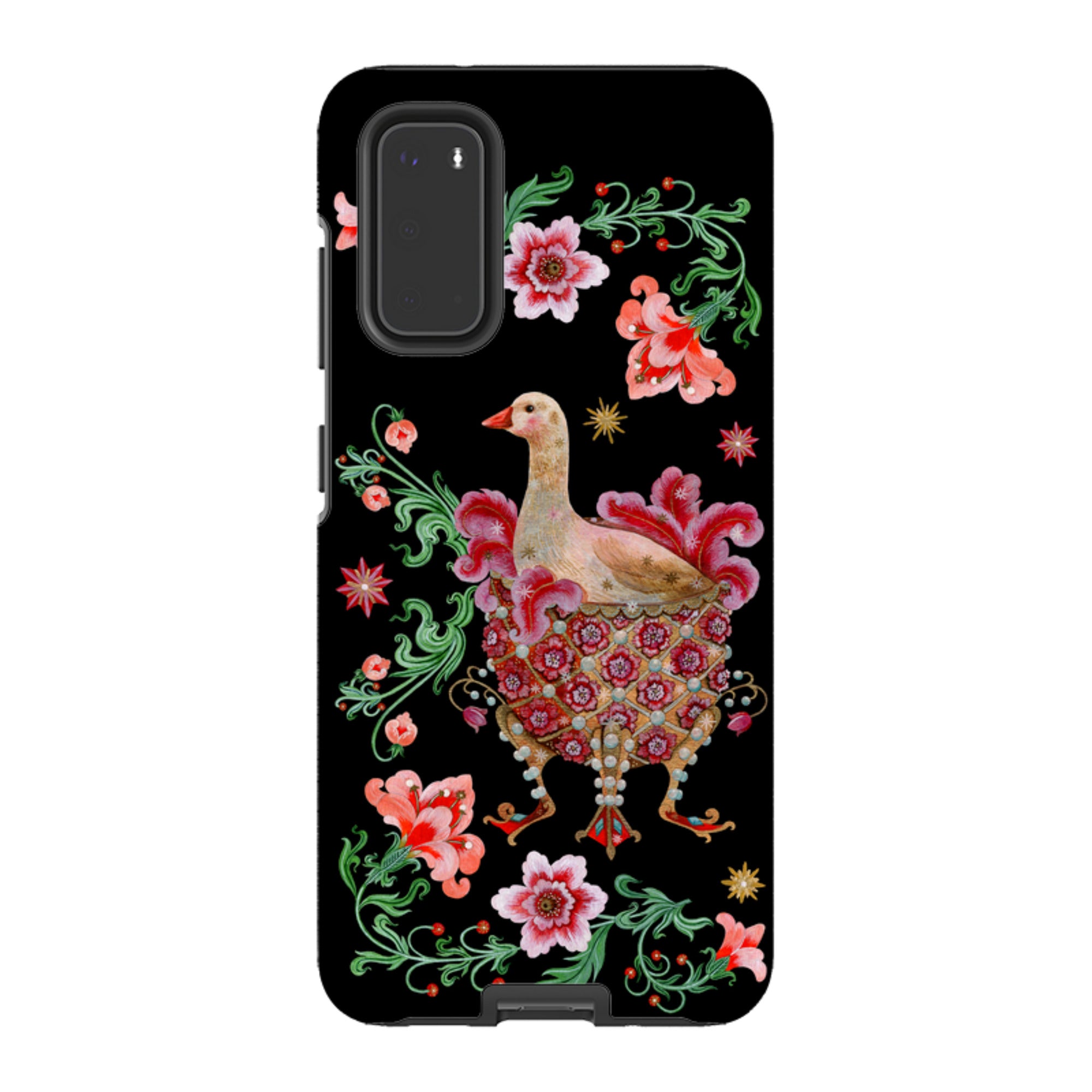 Samsung Tough  Case - Six Geese A Laying By Maria Matos