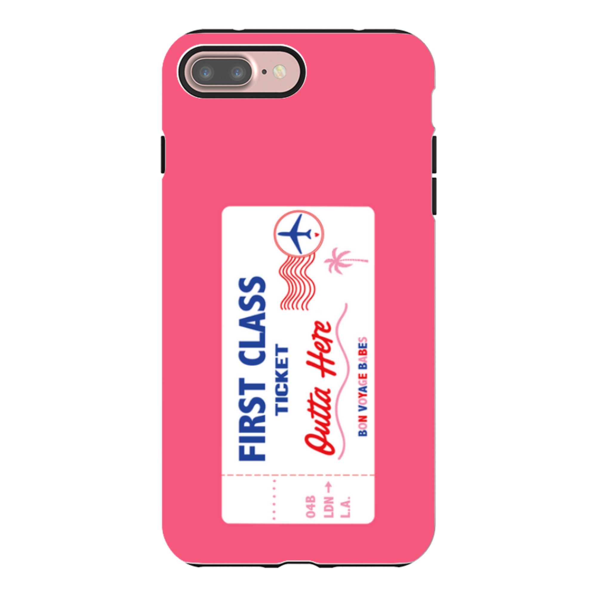 iPhone Tough Case - First Class Peach