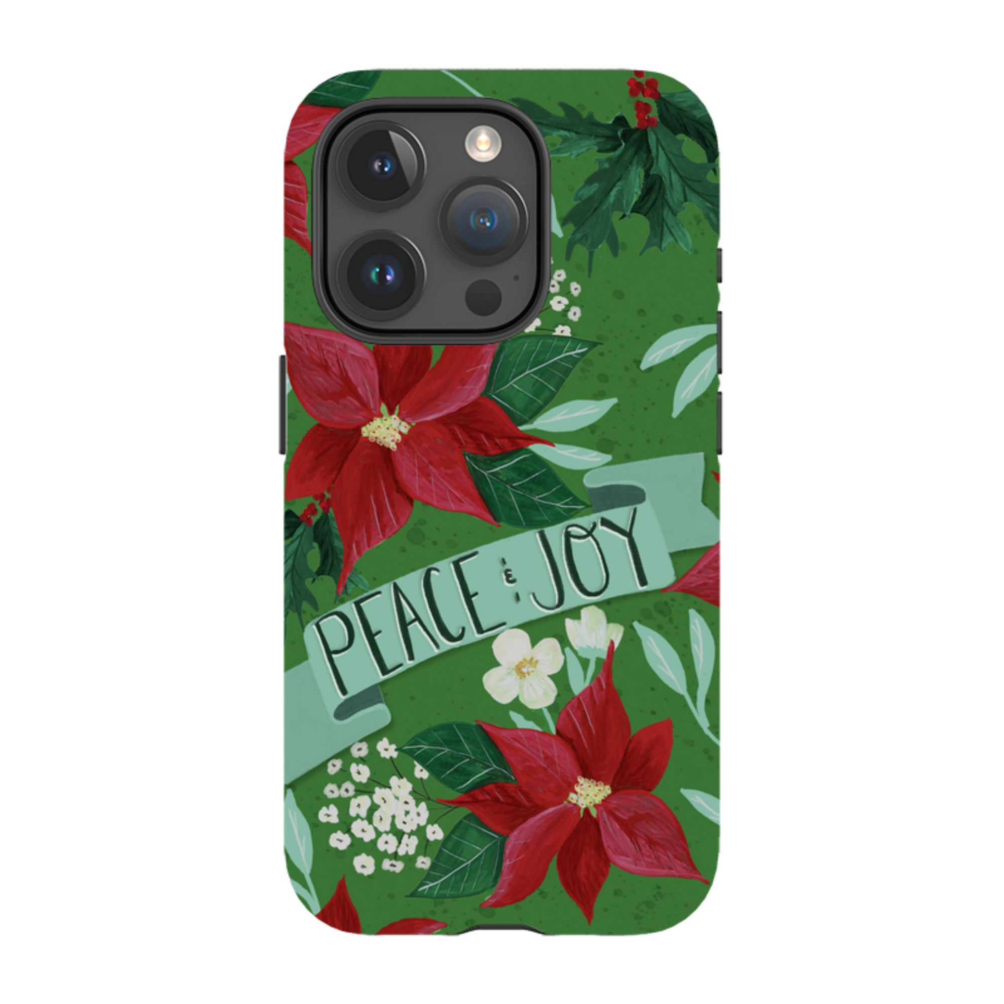 iPhone Tough Case - Peace and Joy By Abby Jacobs