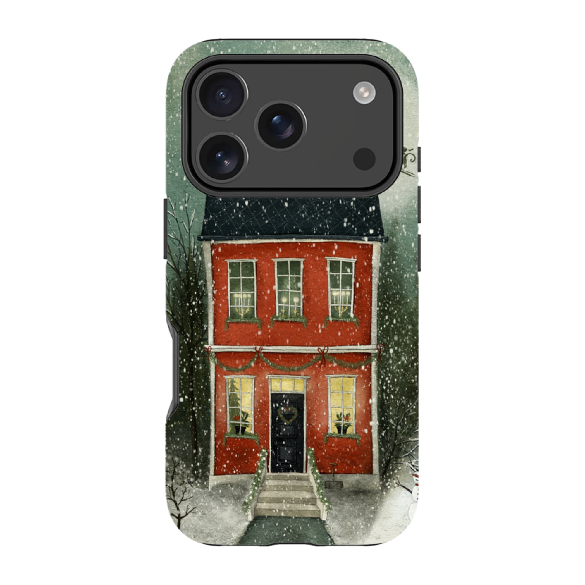 iPhone Tough Case - Night Before Christmas By Maja Lindberg