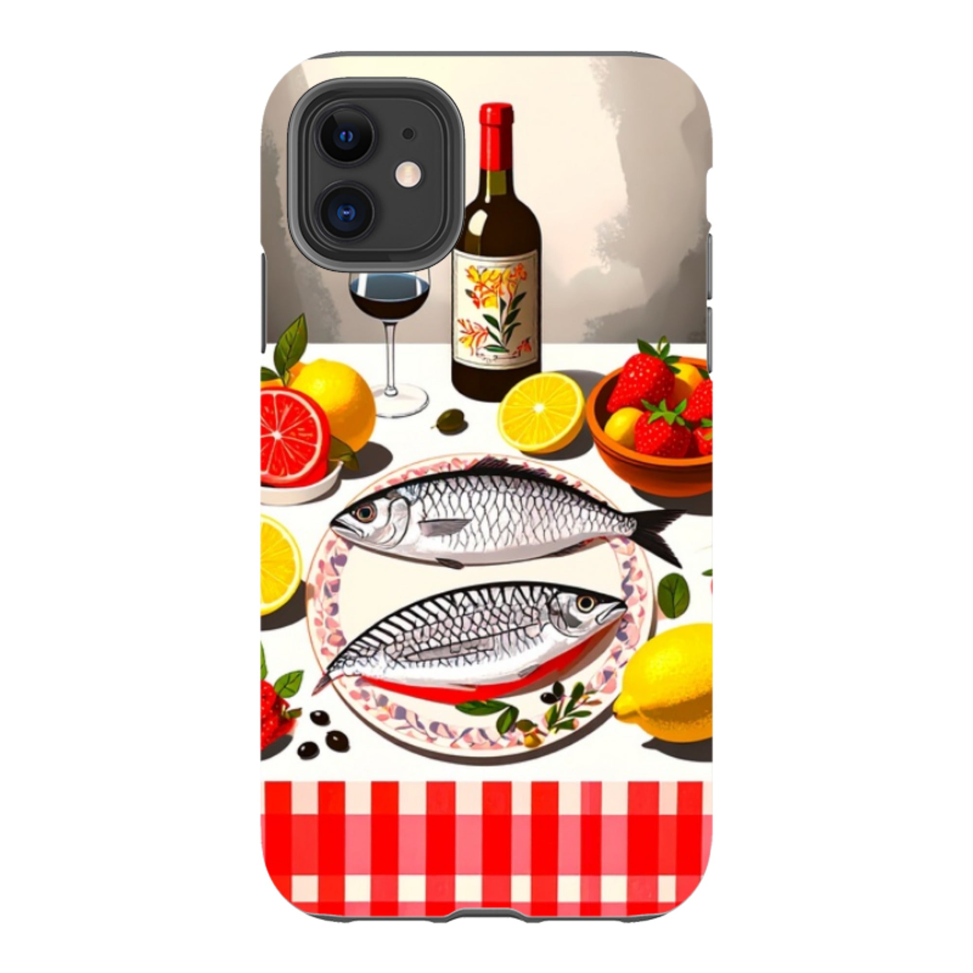 iPhone Tough Case - Plate Of Sardines