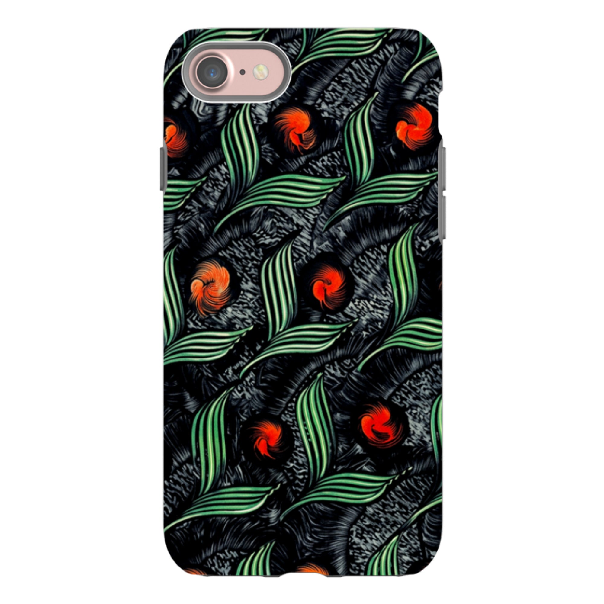 iPhone Tough Case - Dark Botanical