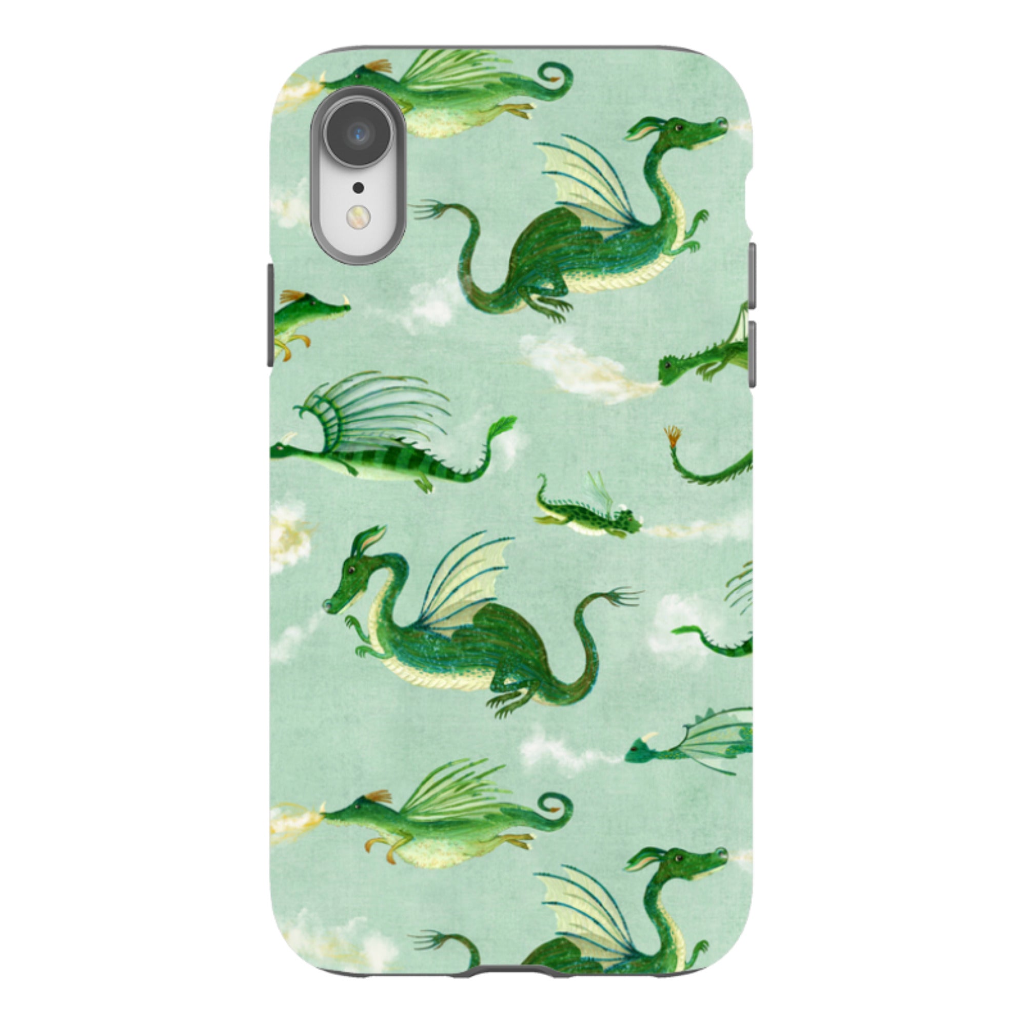 iPhone Tough Case - Dragons By Katherine Quinn