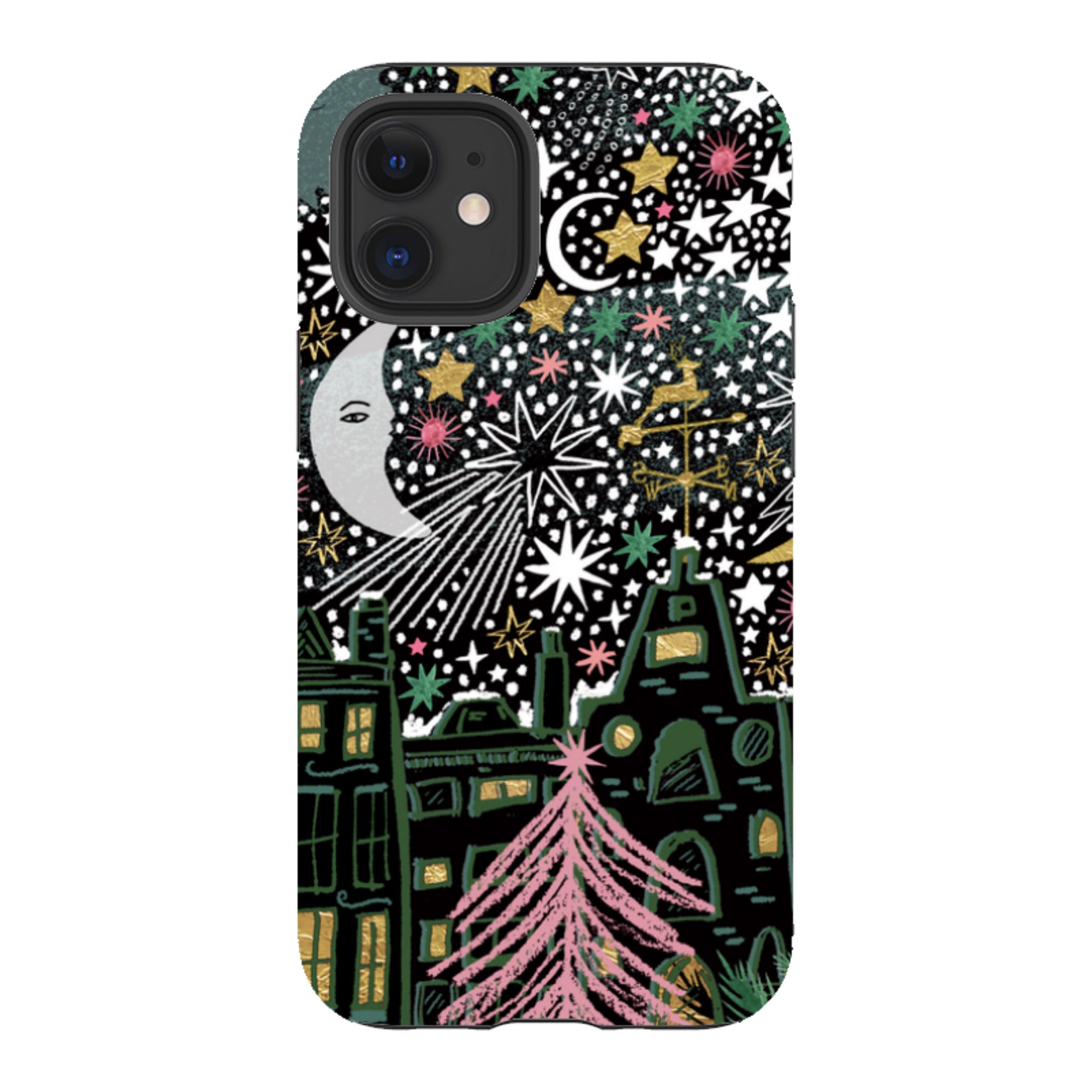 iPhone Tough Case - Night Before Xmas VI By Emma Frances Grant
