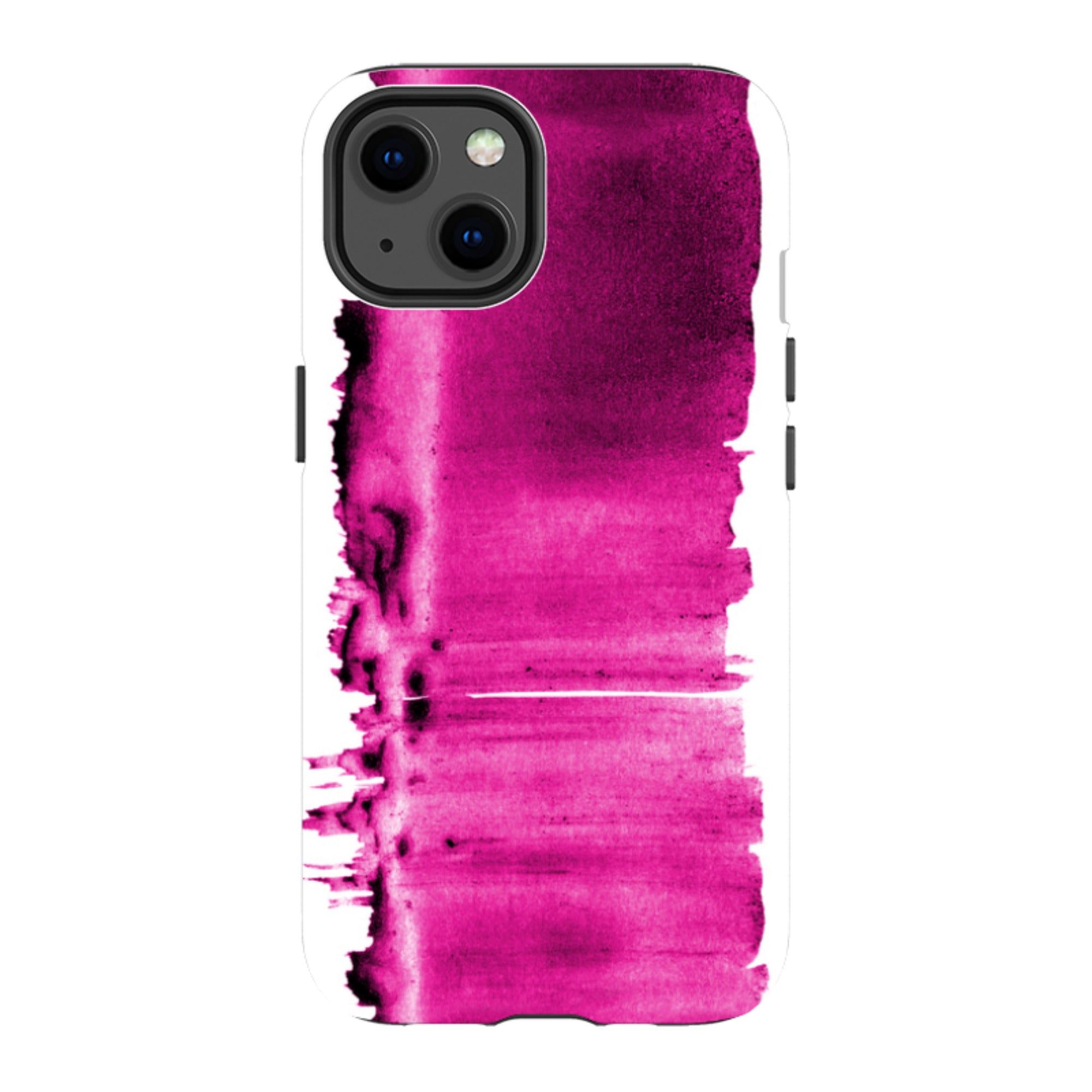 iPhone Tough Case - Pink Ink By Kitty Joseph
