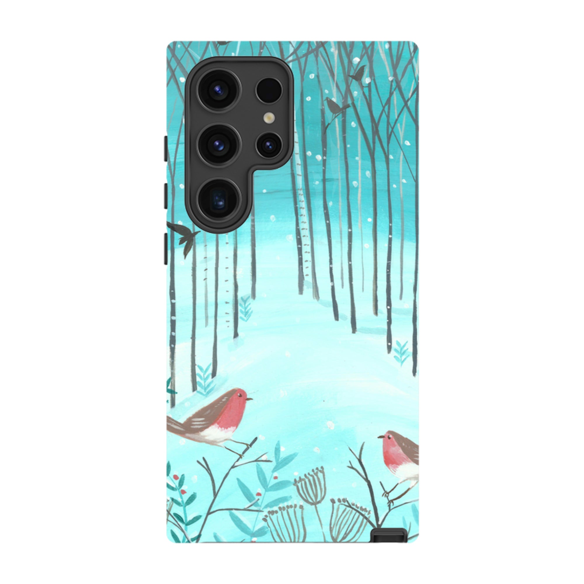 Samsung Tough Case - Winter Forest By Mary Stubberfield