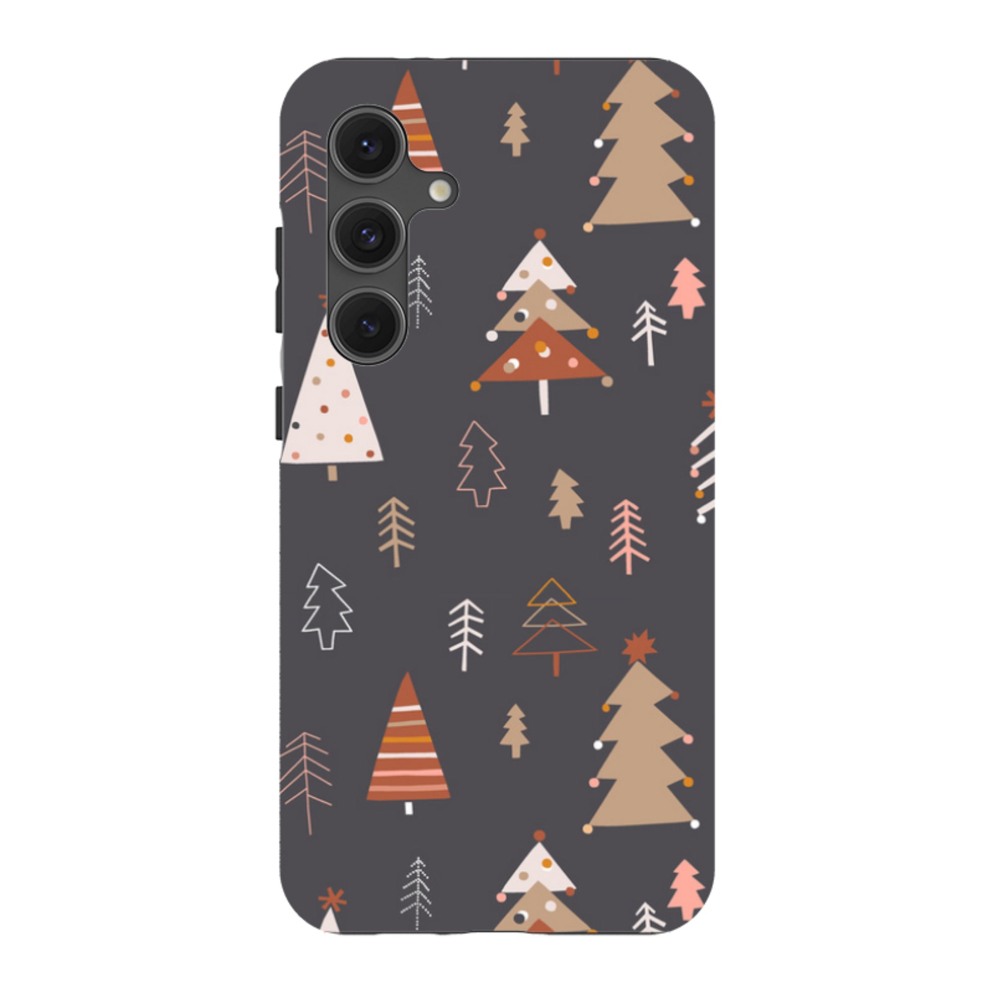Samsung Tough Case - Dark Xmas Trees
