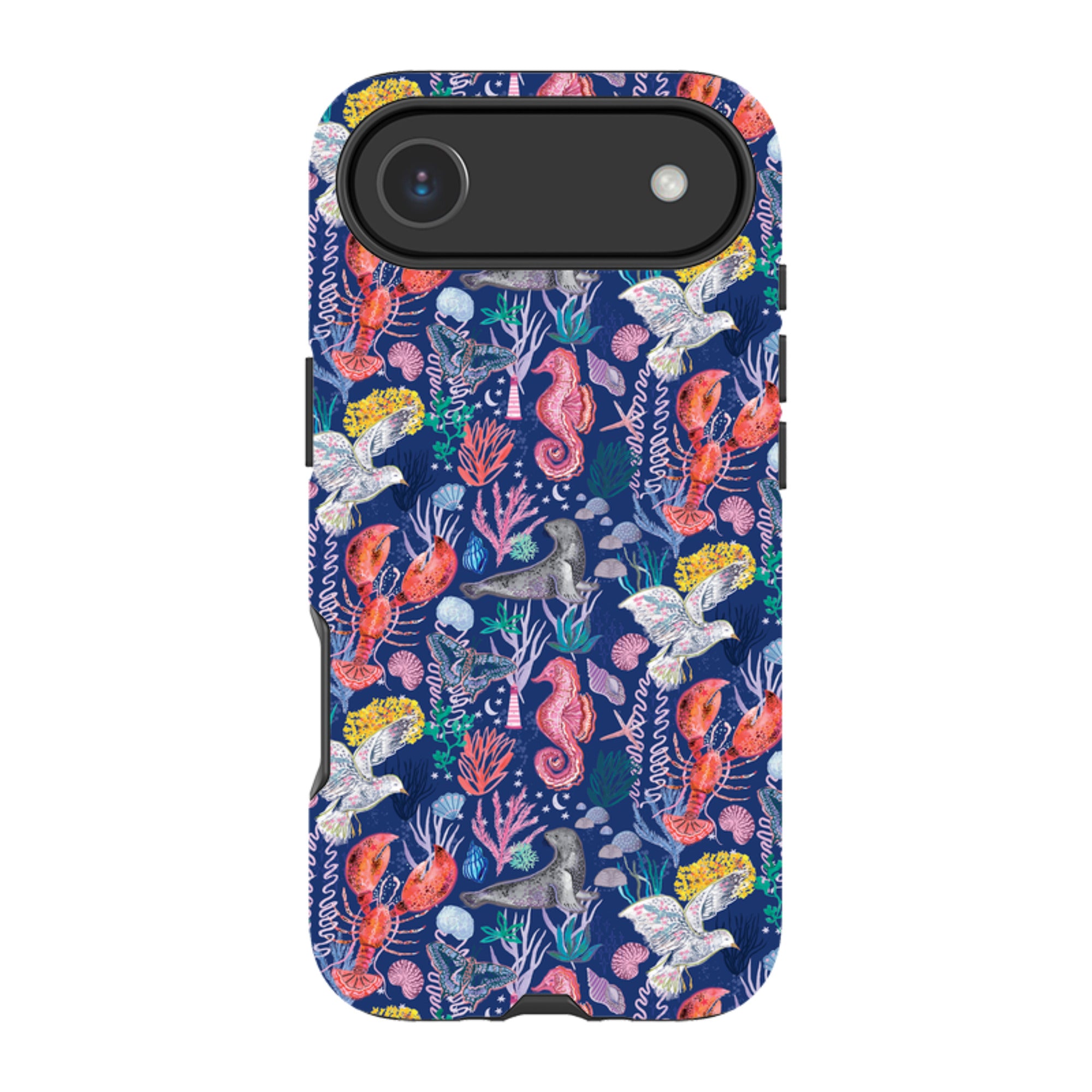 iPhone Case - Coastline Pattern-C By Emma Frances Grant